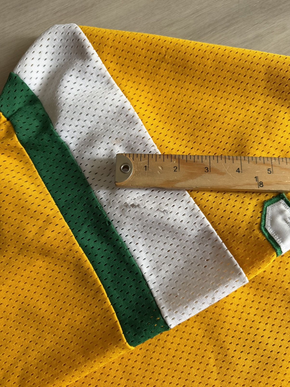 Vintage Rare Vintage 70s California Golden Seals Hockey # 9 Jersey Size US XXL / EU 58 / 5 - 2 Thumbnail