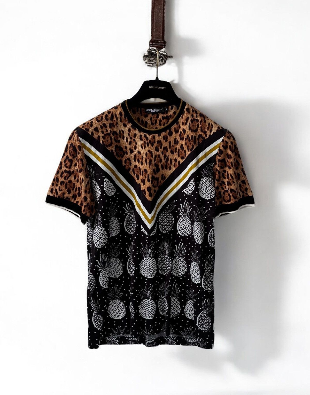 Dolce & Gabbana Dolce Gabbana Leopard Tshirt Size US L / EU 52-54 / 3 - 1 Thumbnail