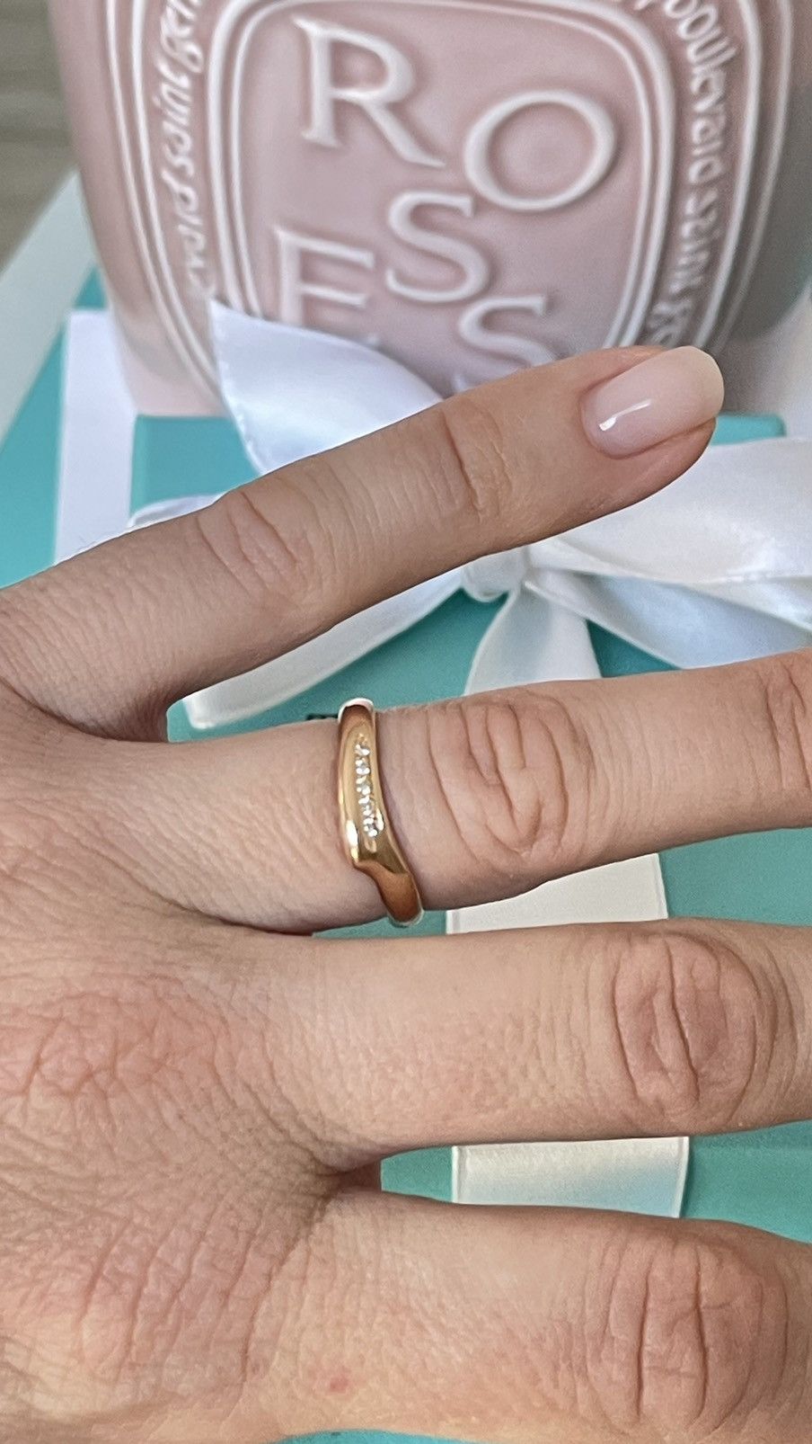 Tiffany & Co. Tiffany & Co. Elsa Peretti Open Heart Ring RG size 5.5 NEW Size ONE SIZE - 8 Thumbnail