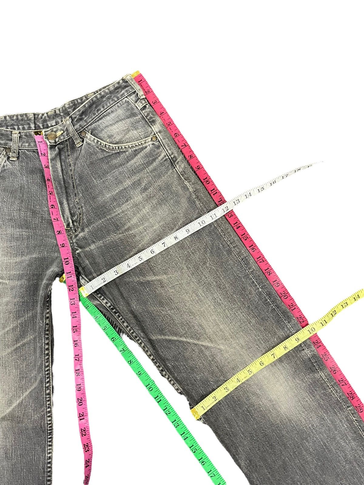 Bape Vintage Bape Busy Works Selvedge Distresed Denim Size US 31 - 24 Thumbnail