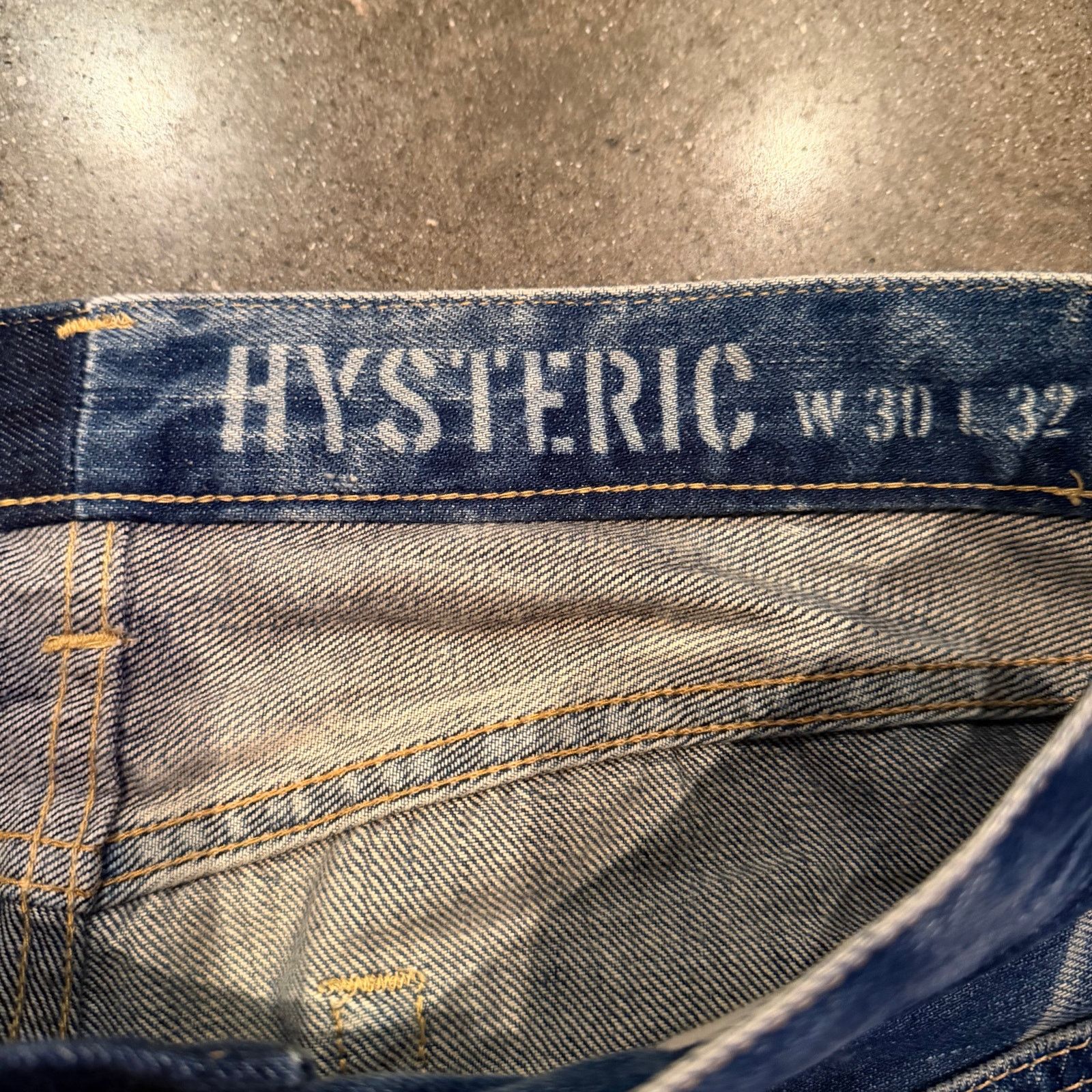 Hysteric Glamour Hysteric glamour hybrid corolla jeans boot cut fit studded Size US 30 / EU 46 - 6 Thumbnail
