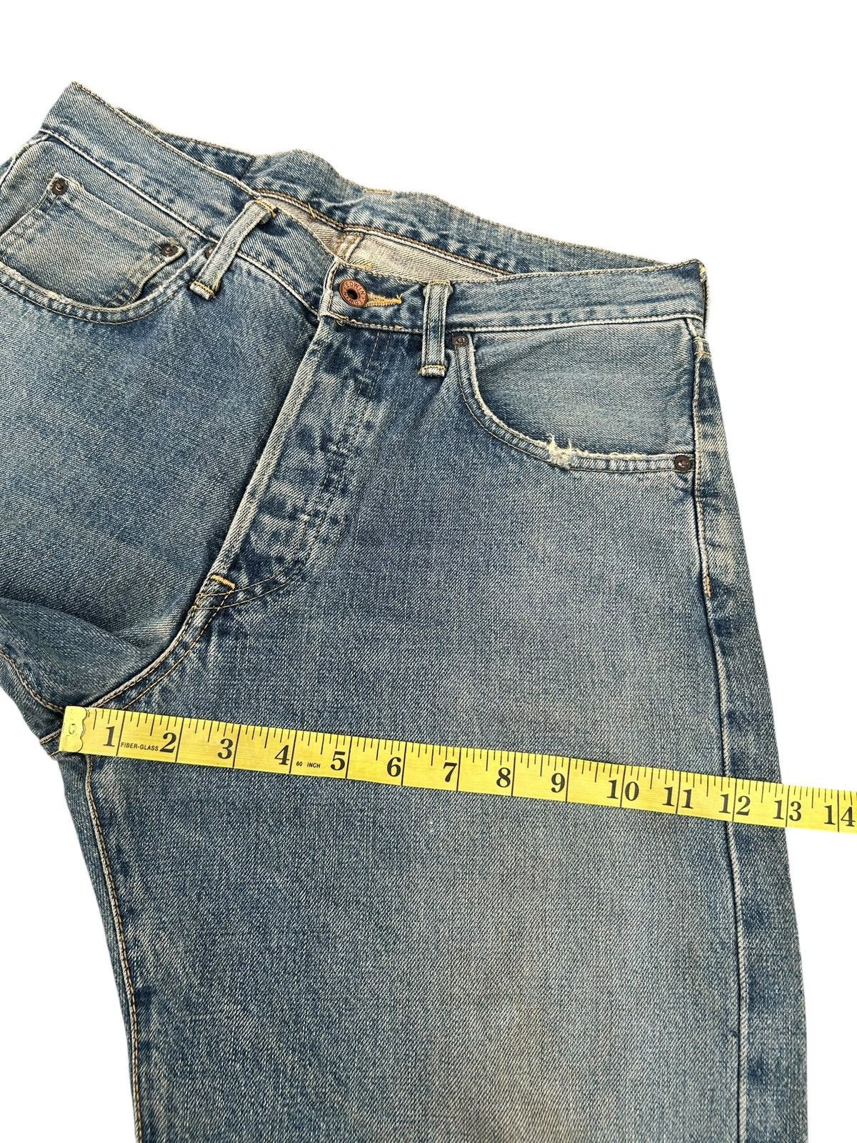 Kapital Vintage Edwin 505x Selvedge Distressed Rusty Denim Jeans ☠️🎌 Size US 32 / EU 48 - 16 Thumbnail