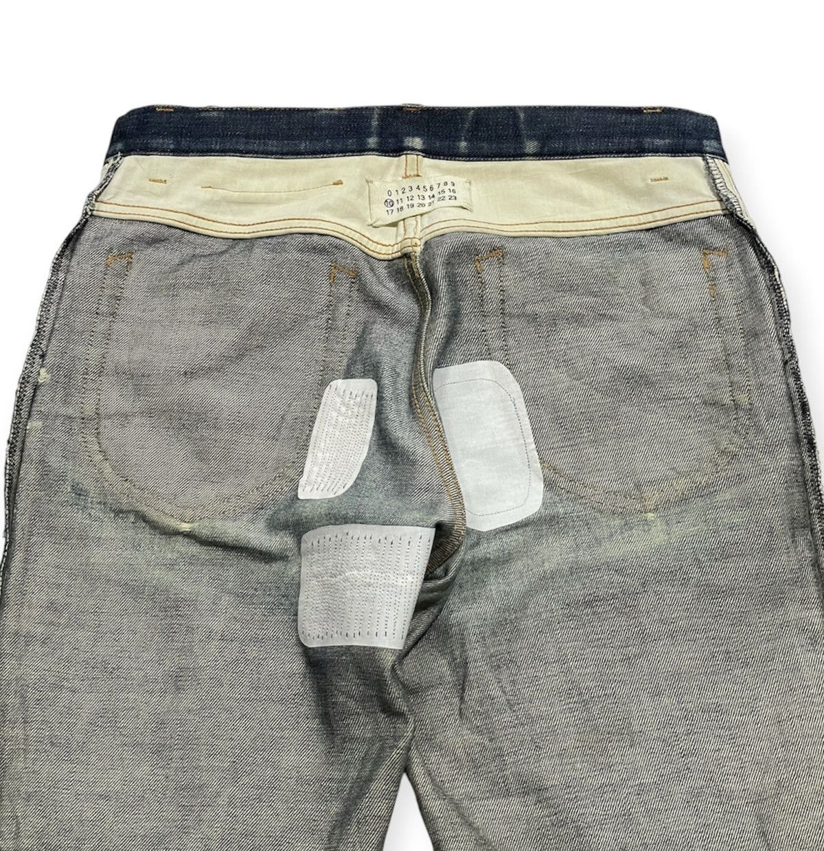 Maison Margiela SS03 Flare Distressed Jeans Size US 29 - 14 Thumbnail
