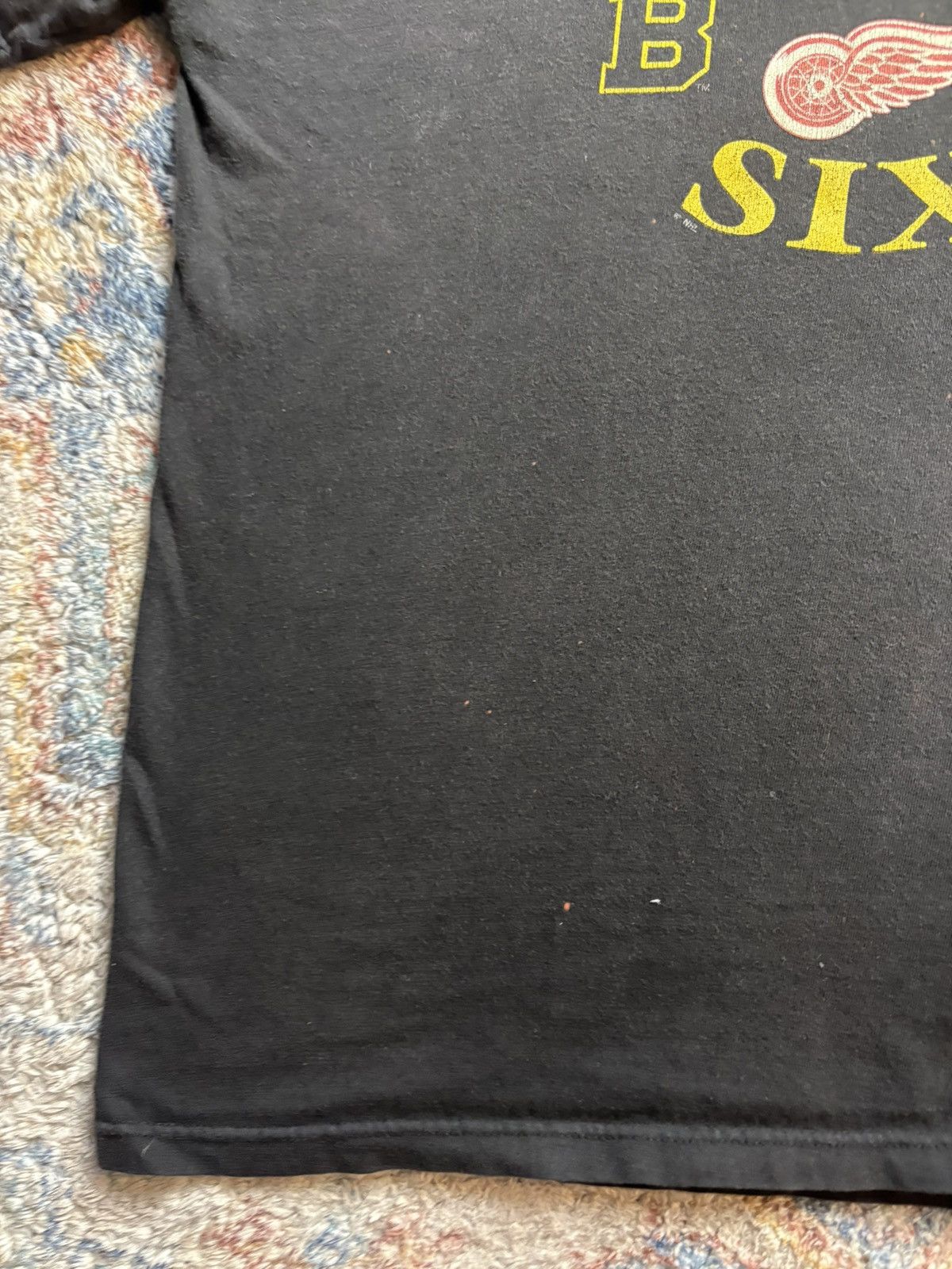 Vintage Vintage NHL The Original Six Hockey T-shirt Medium Size US M / EU 48-50 / 2 - 5 Thumbnail