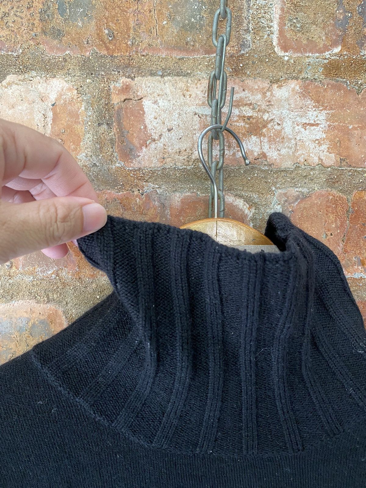 Y's 1990s pierre cardin intarsia Horse knit Size M / US 6-8 / IT 42-44 - 6 Thumbnail