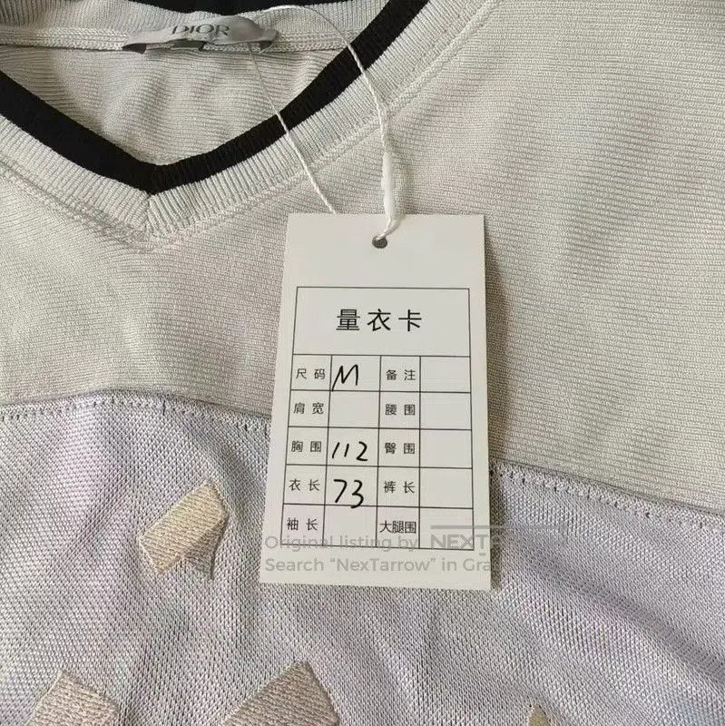 Other Dior Pink Cotton Long Sleeve Men's T-Shirt . Size US M / EU 48-50 / 2 - 5 Thumbnail