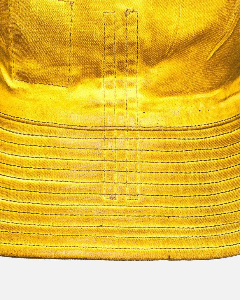 Rick Owens Drkshdw o1s1v1r1oon0925 Size: Medium/Gilligan Hat in Light Yellow Size ONE SIZE - 4 Thumbnail