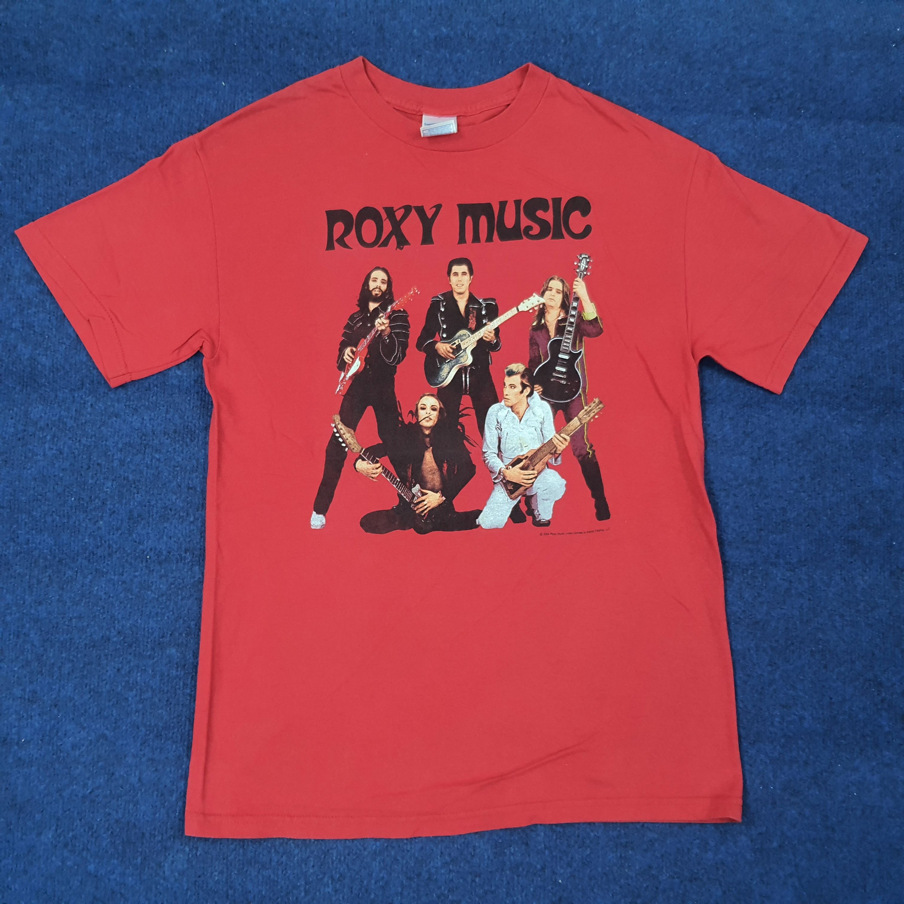 Band Tees Vintage Roxy Music 90s Rock Band Tshirt C249N20 Size US M / EU 48-50 / 2 - 1 Thumbnail