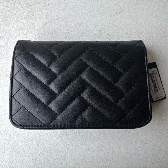 Bebe NWT BEBE SOPHIA CROSSBODY SMALL BLACK Size ONE SIZE - 8 Thumbnail