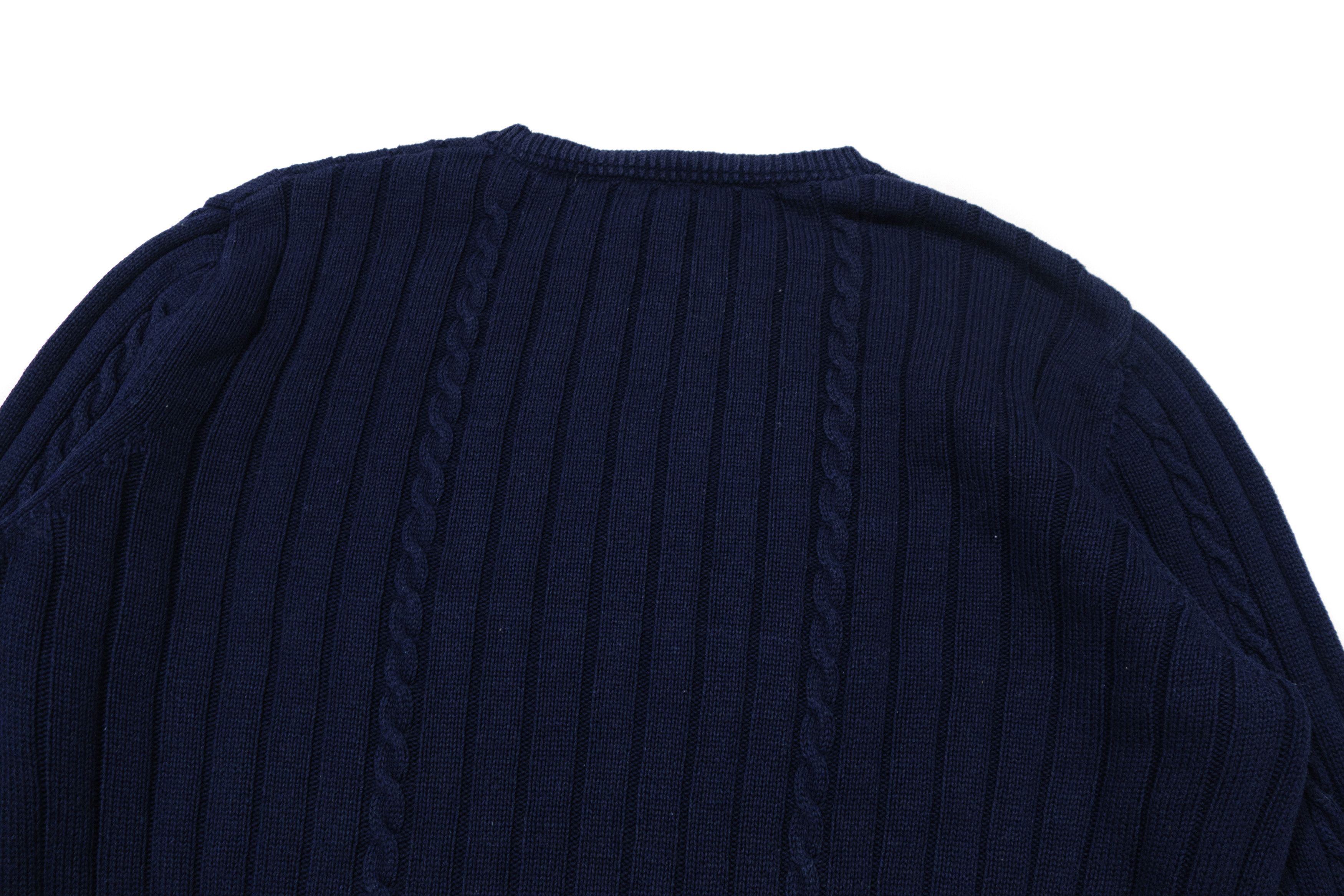 A.P.C. Cable Knit Crewneck Cotton Sweater Size US XL / EU 56 / 4 - 5 Thumbnail