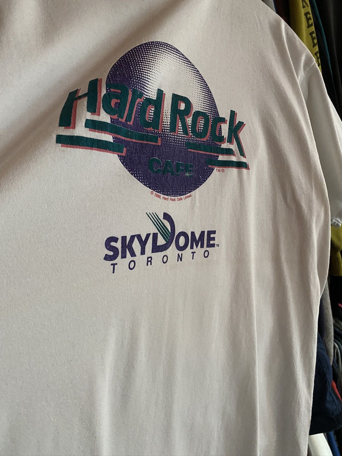 Hard Rock Cafe 1989 VINTAGE HARD ROCK CAFE BAGGY T-SHIRT Size US XL / EU 56 / 4 - 4 Thumbnail