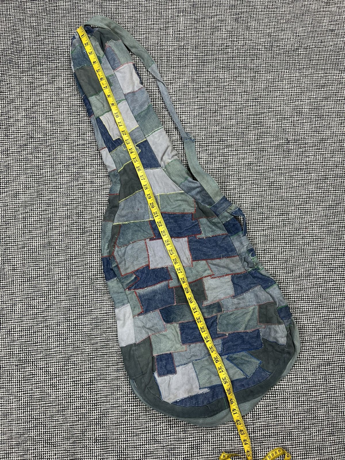 Japanese Brand Handmade 80s guitar bag cover boro denim grunge Size ONE SIZE - 6 Thumbnail