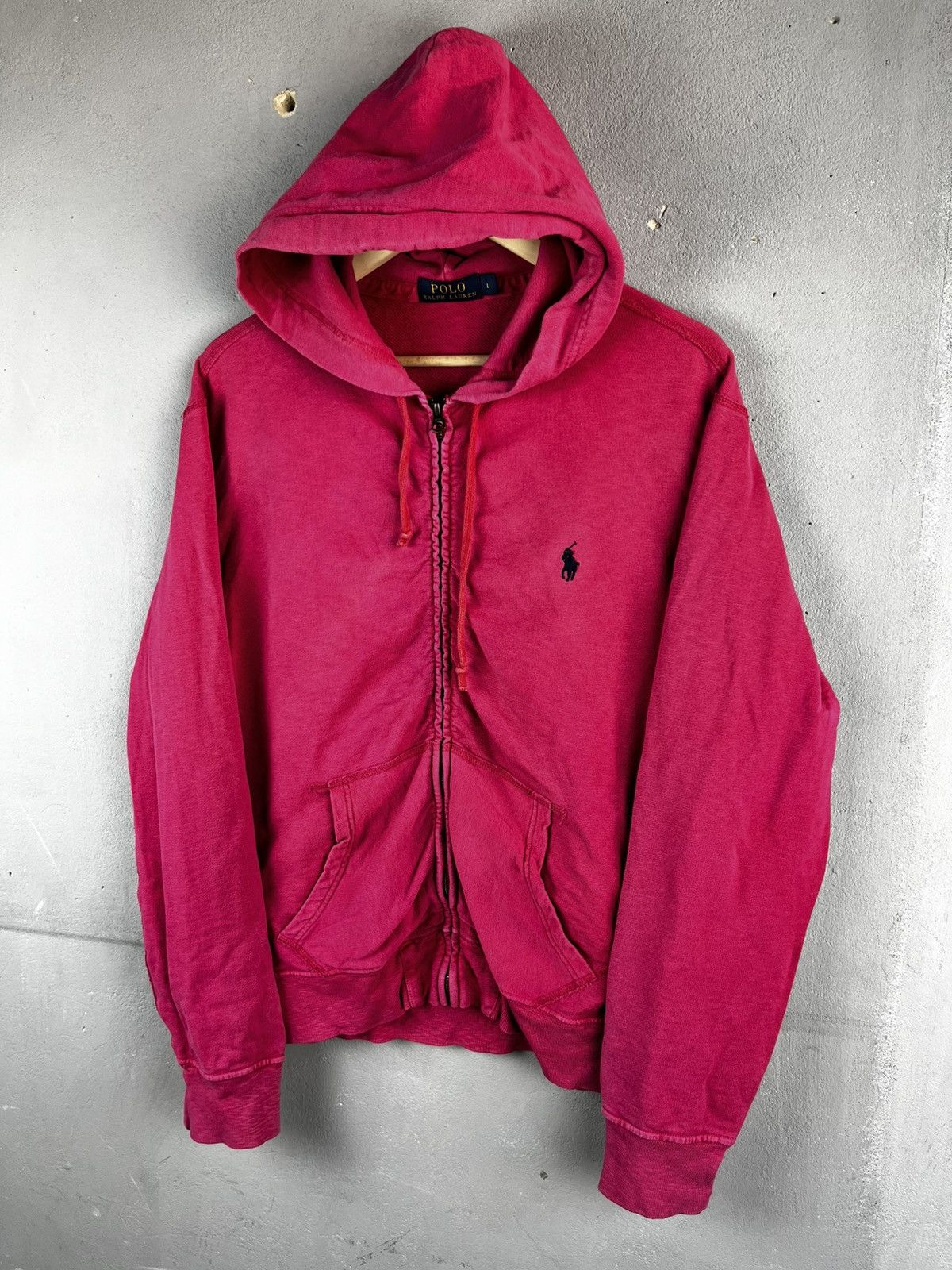 Polo Ralph Lauren Polo Ralph Lauren zip hoodie vintage size l Size US L / EU 52-54 / 3 - 1 Thumbnail