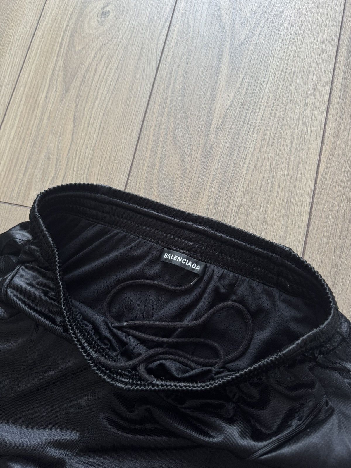 Balenciaga Balenciaga Winter 20 Hybrid Black Track Pants Joggers Luxury Size US 29 - 7 Thumbnail