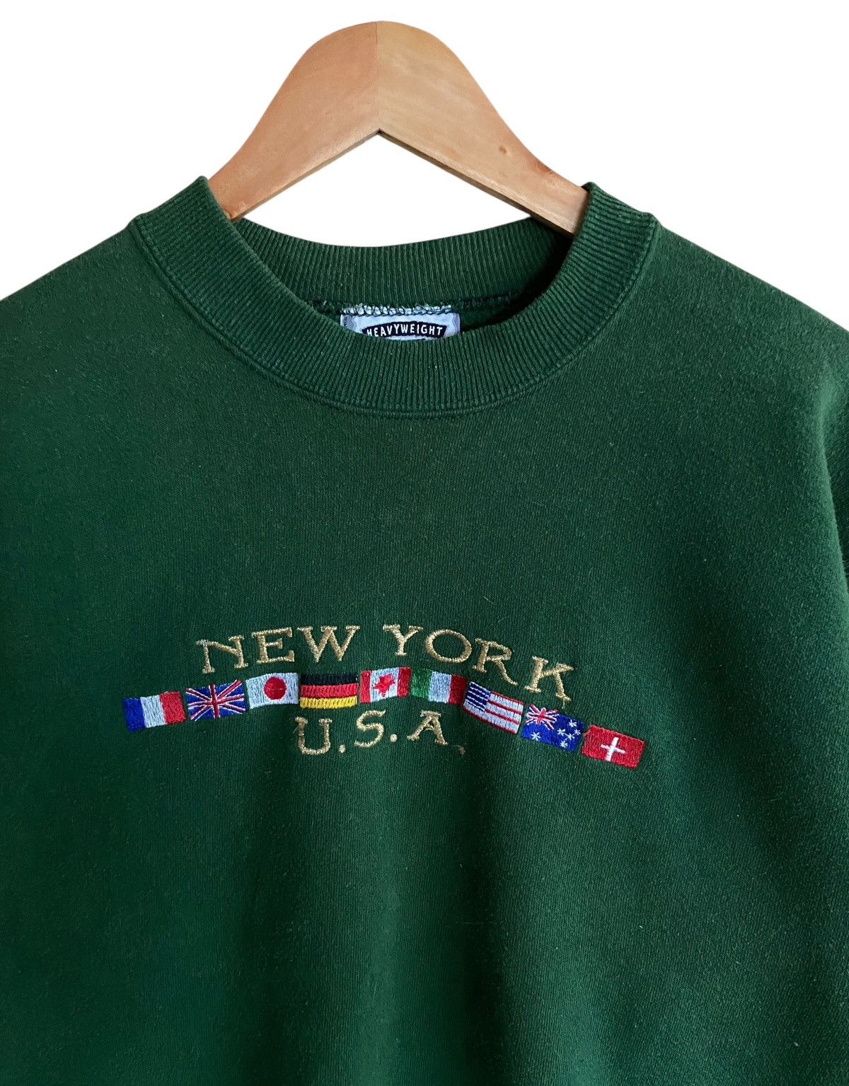 Lee Vintage Brand Lee Made In Usa Sweatshirt 1990s Size US M / EU 48-50 / 2 - 4 Thumbnail