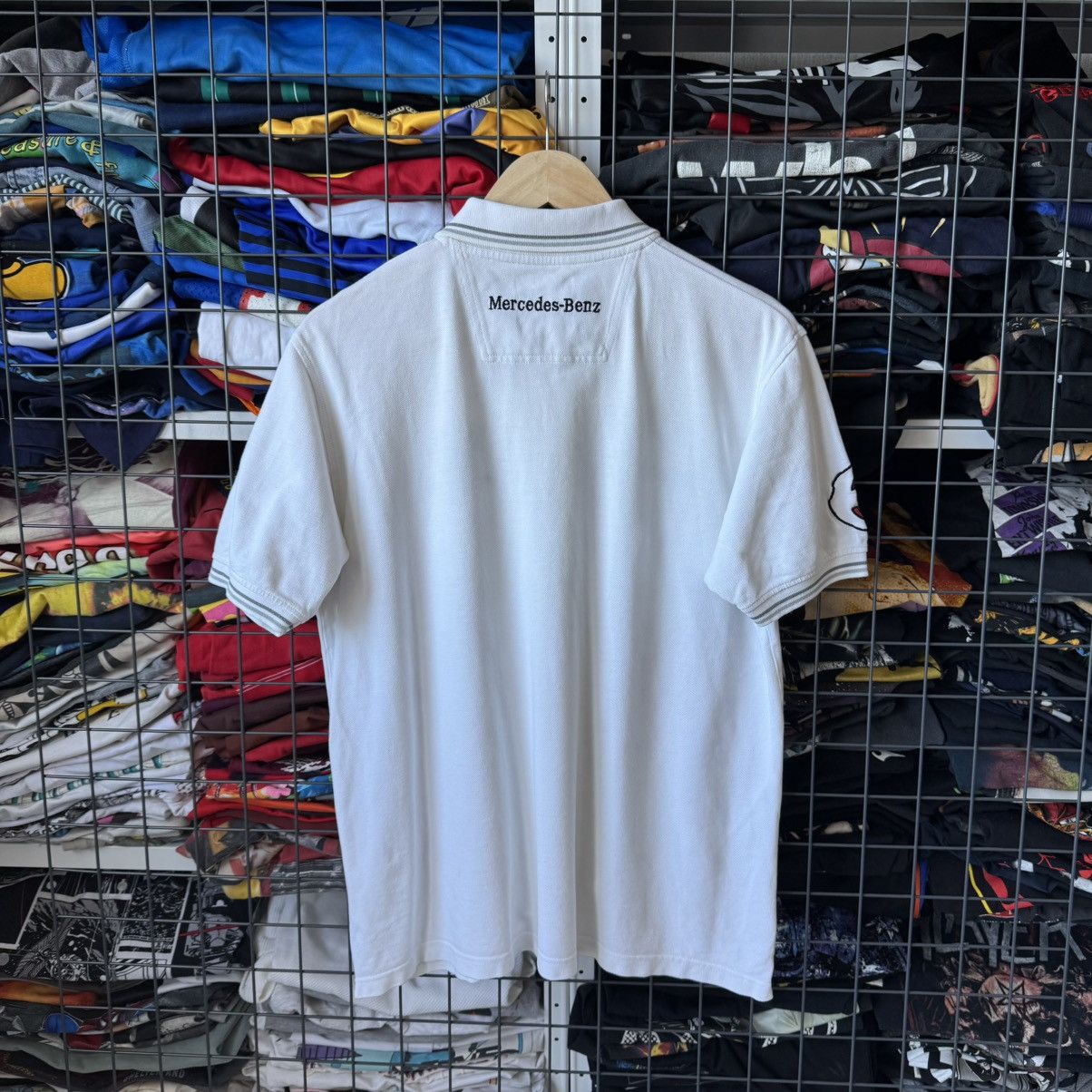 Mercedes-Benz Vintage Mercedes Benz X Henry Lloyd Racing Polo Size US M / EU 48-50 / 2 - 2 Thumbnail