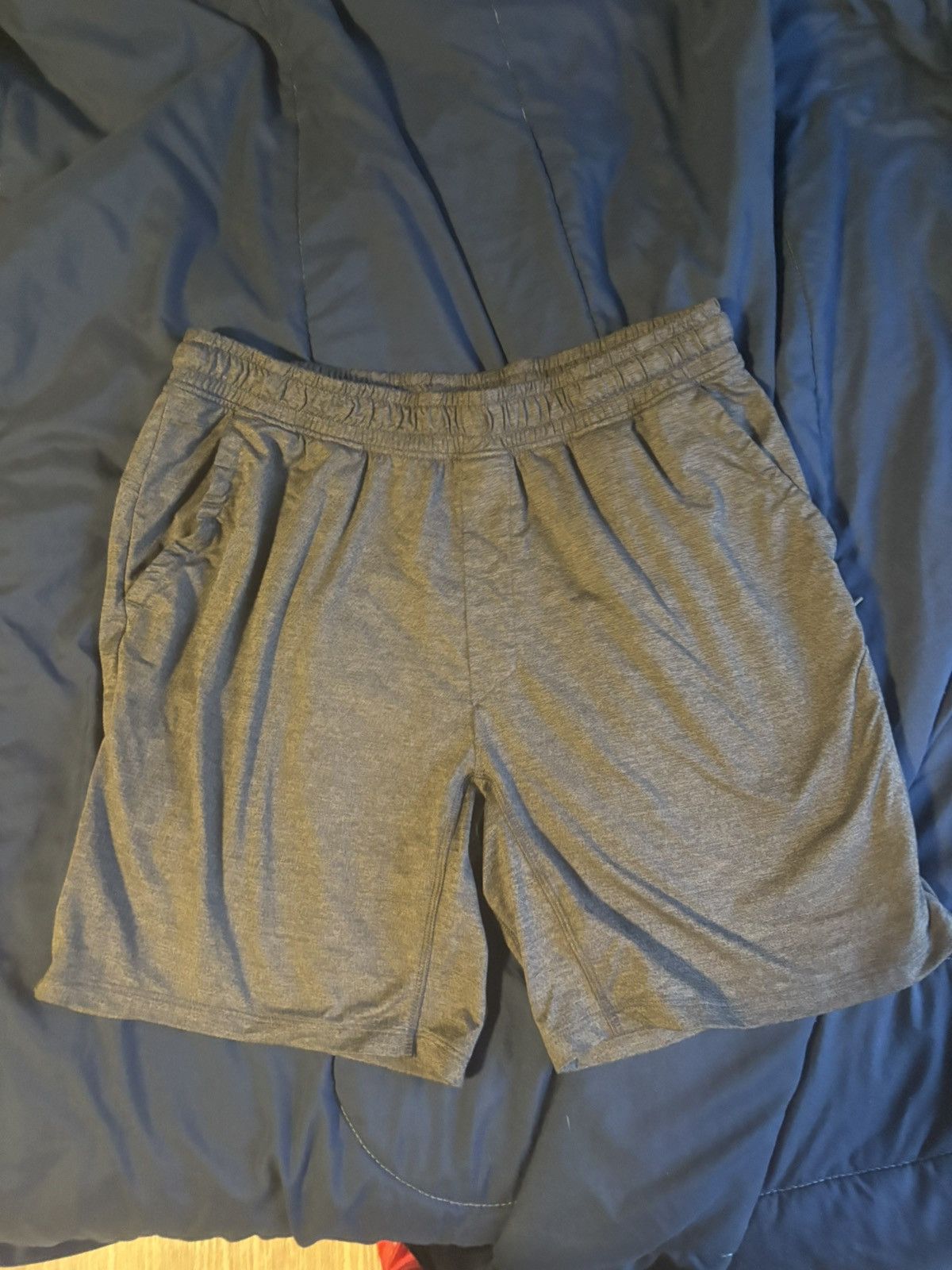 Other All in Motion Gray Athletic Shorts Drawstring, Zipper Pocket Size US 30 / EU 46 - 1 Thumbnail