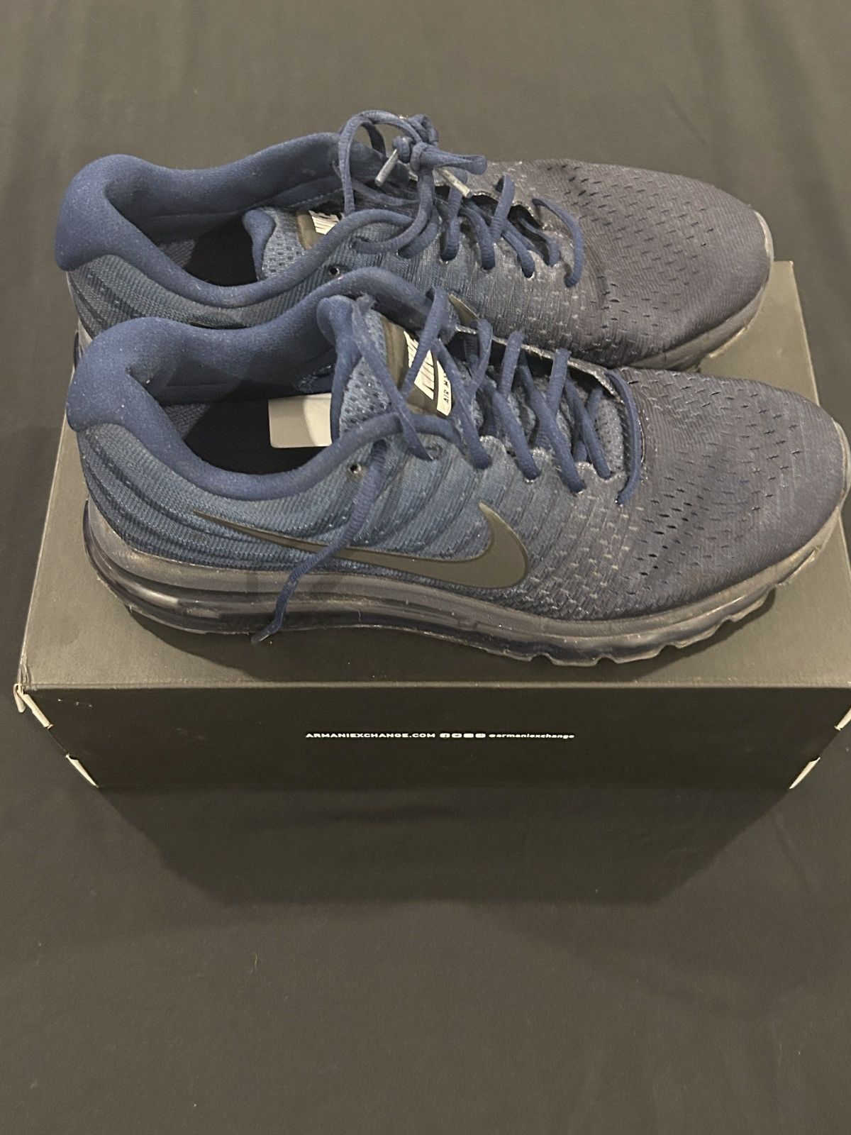 Nike Nike Air Max 2017 BLUE Size US 11.5 / EU 44-45 - 3 Thumbnail