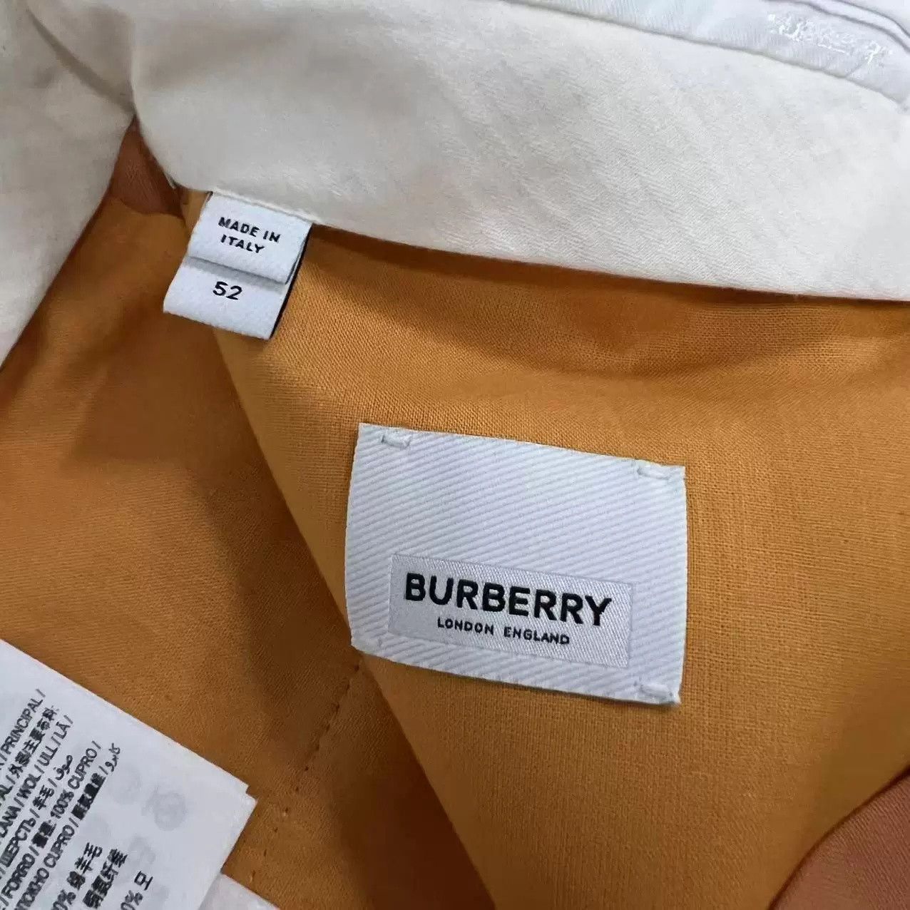 Burberry Burberry Orange Long Pants Size US 32 / EU 48 - 4 Thumbnail