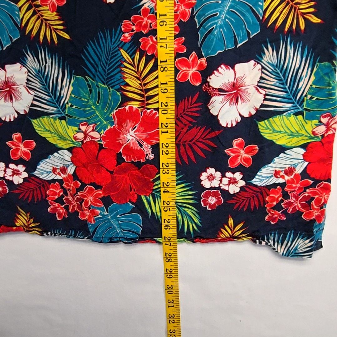 Original Penguin Original Penguin Hawaiian Shirt Floral Tropical Large Size US L / EU 52-54 / 3 - 9 Thumbnail