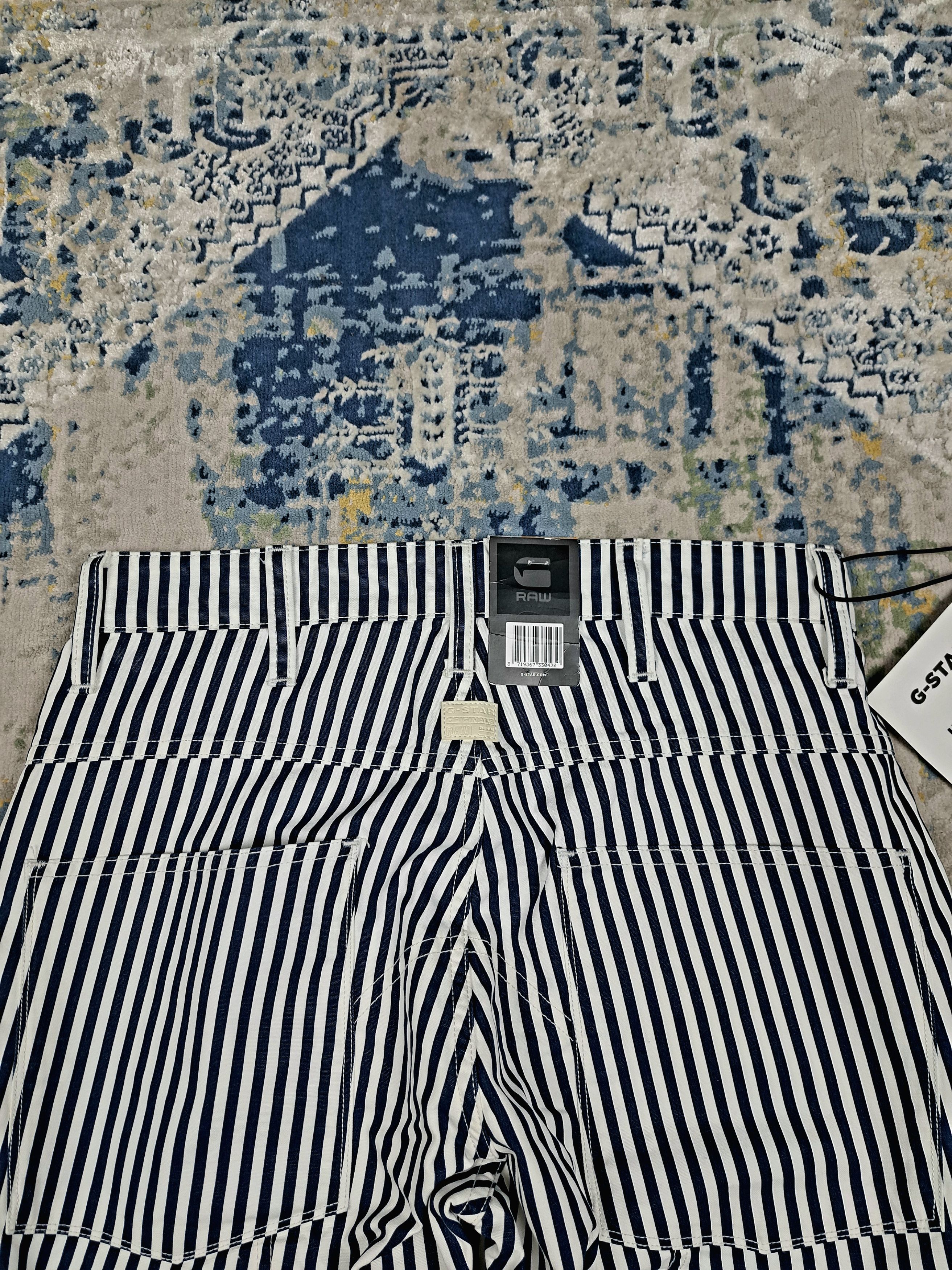 G-Star × Pharrell Pharell Williams G Star Raw Elwood Hickory Stripe Pant Size US 28 / EU 44 - 5 Thumbnail
