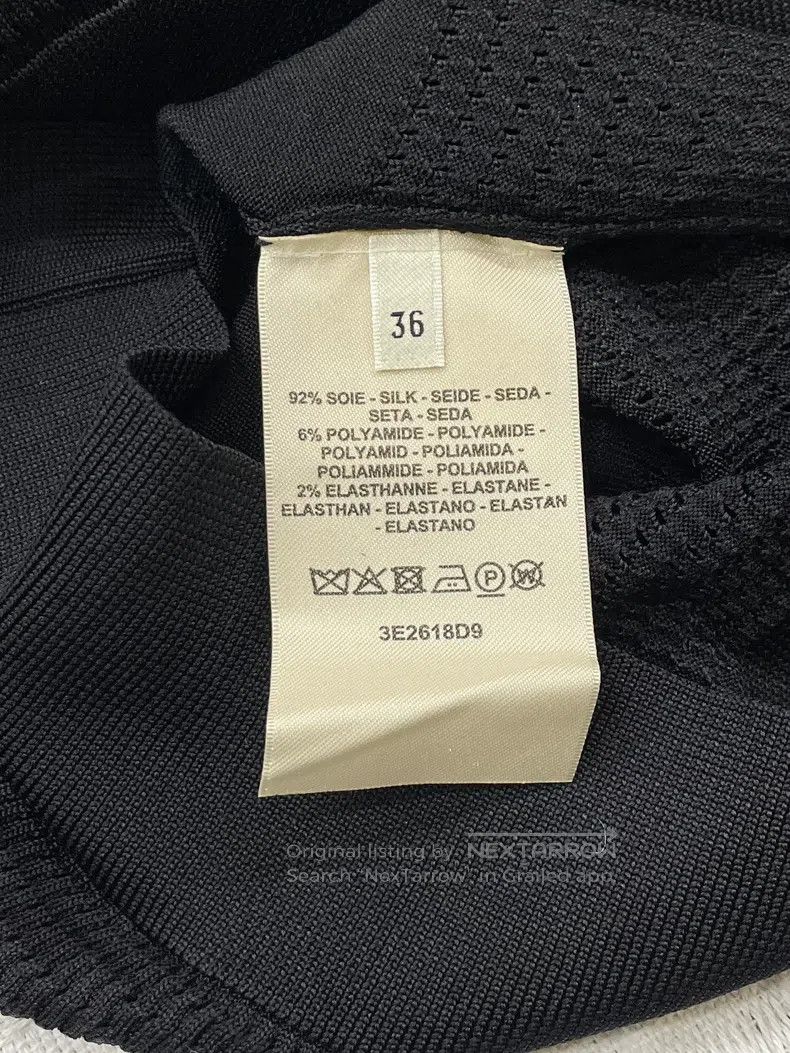 Hermes Hermes Elegant saddle patterned silk round-neck top Size XS / US 0-2 / IT 36-38 - 5 Thumbnail