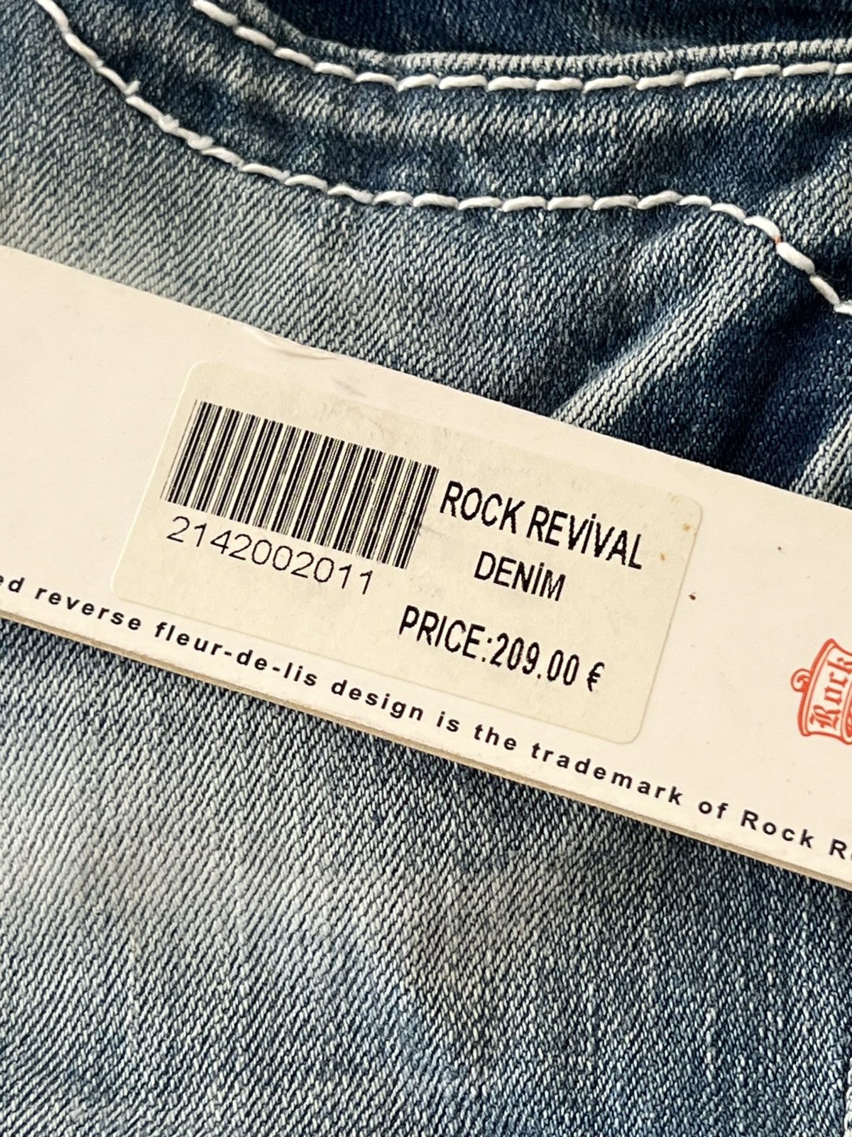 Rock Revival ‼️New Rock Revival Made in USA RRP:210€ Selvage Jeans Size US 28 / EU 44 - 12 Thumbnail