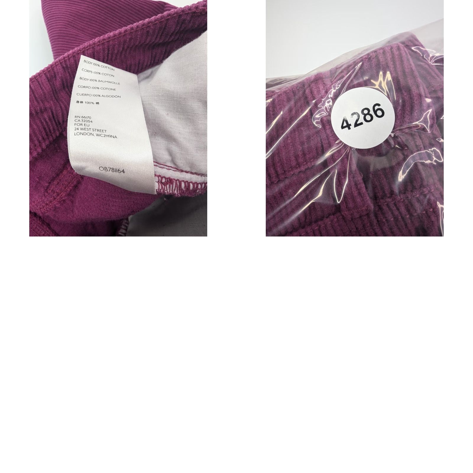Urban Outfitters **Urban Outfitters Mom Purple Corduroy High-Rise Women's Size 26 Pants** User: Urban Outfitters Mom Purple Corduroy High-Rise Women's Size 26 Pants Size 26" / US 2 / IT 38 - 9 Thumbnail
