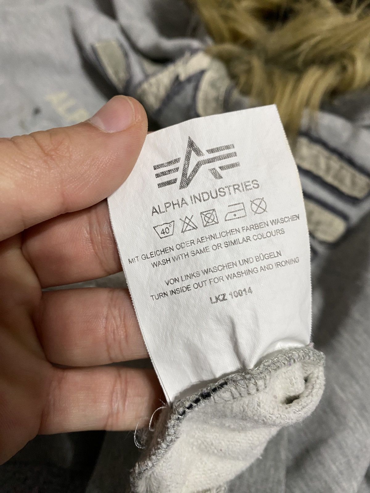 Alpha Industries Vtg Alpha Industries If Six Was Nine LGB style mohair hoodie Size US M / EU 48-50 / 2 - 11 Thumbnail