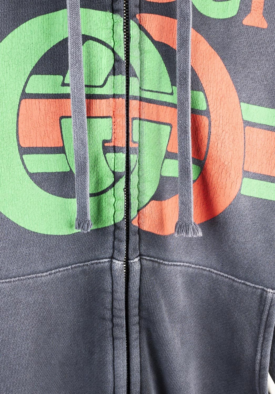 Gucci Gucci Men Hooded Distressed Reversible Jacket, Size M, S669 Size US M / EU 48-50 / 2 - 5 Thumbnail