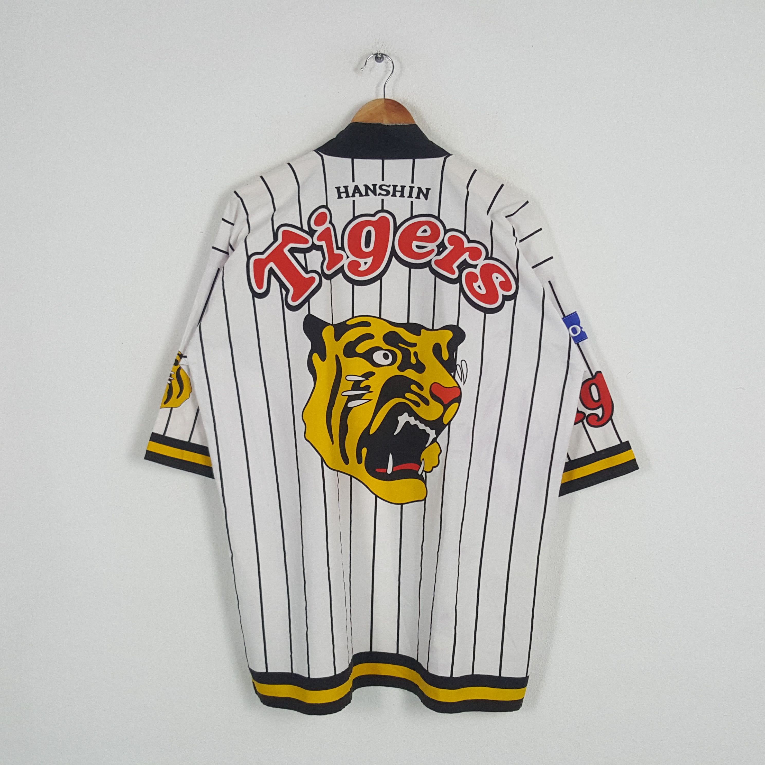 MLB × Vintage Vintage Hashin Tigers Japanese Baseball Teams Jacket Size US L / EU 52-54 / 3 - 1 Thumbnail