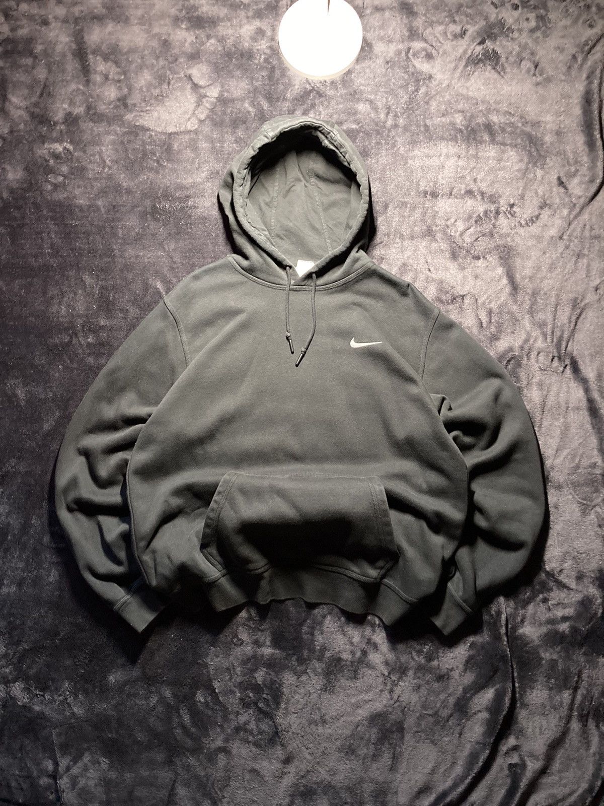 Nike × Vintage ⛩️ Vintage Nike Hoodie Small Logo Faded Basic Oversize Baggy Size US L / EU 52-54 / 3 - 1 Thumbnail