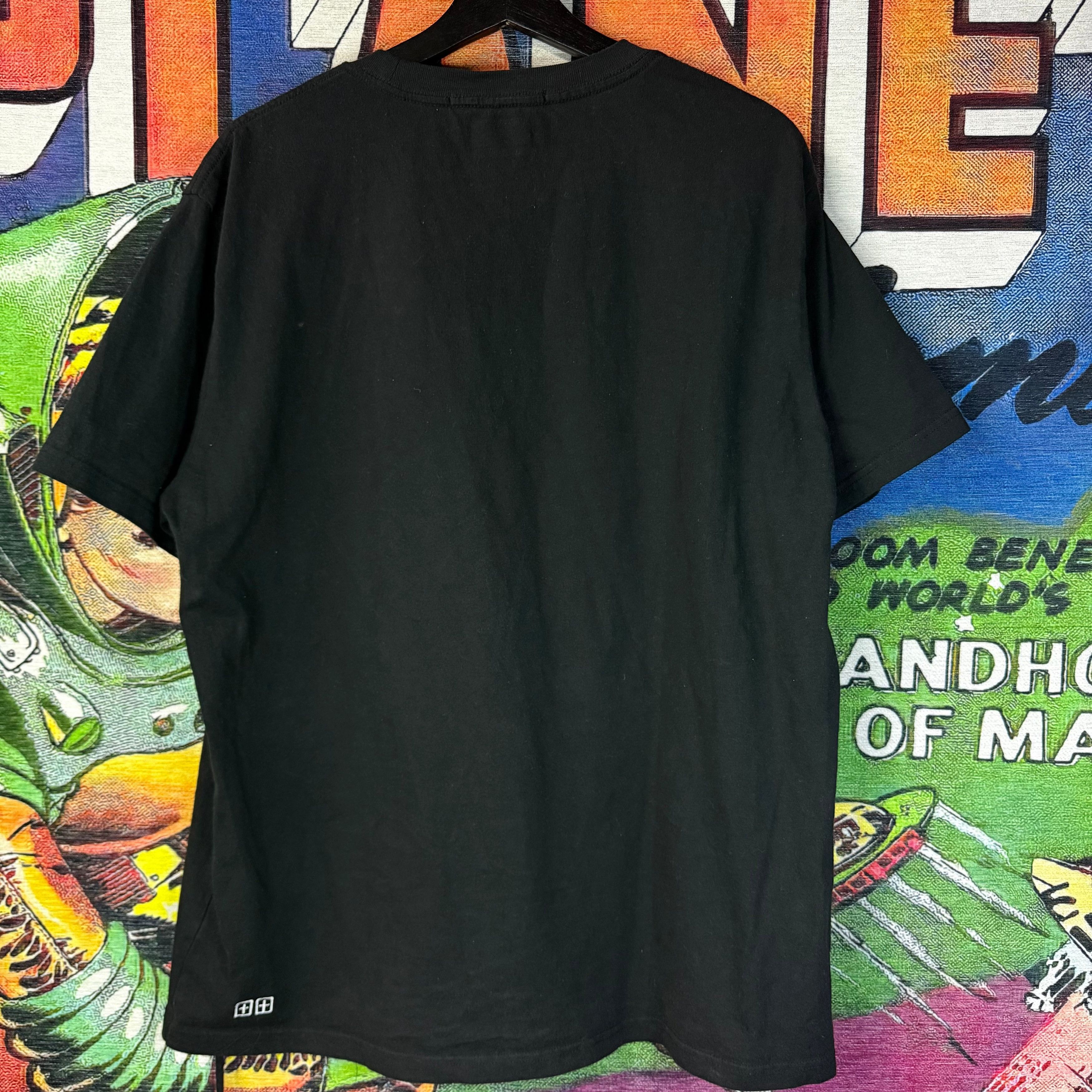 Ksubi Ksubi Jet Black Skript Kash T-shirt Size XL Size US XL / EU 56 / 4 - 2 Thumbnail