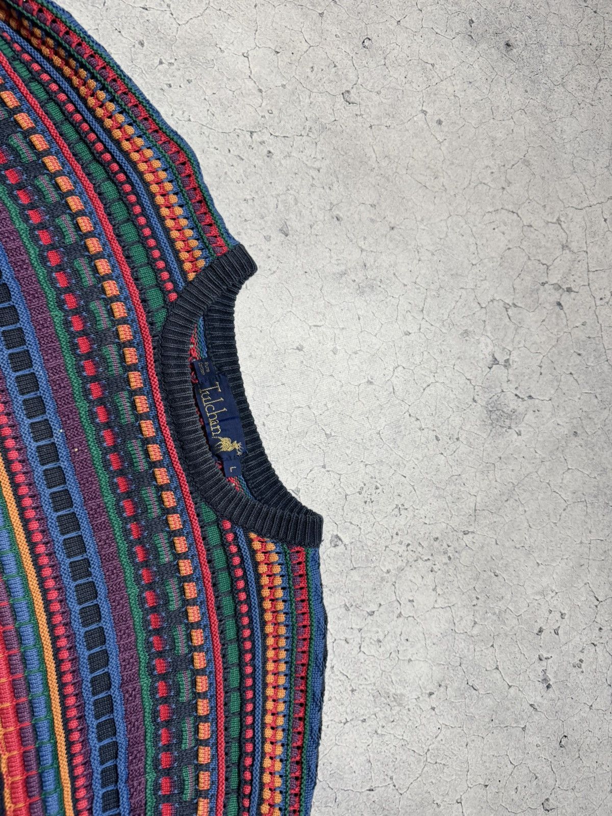 Coogi Vintage Coogi Style 3D Knit Sweater Y2K Rare Size US L / EU 52-54 / 3 - 7 Thumbnail