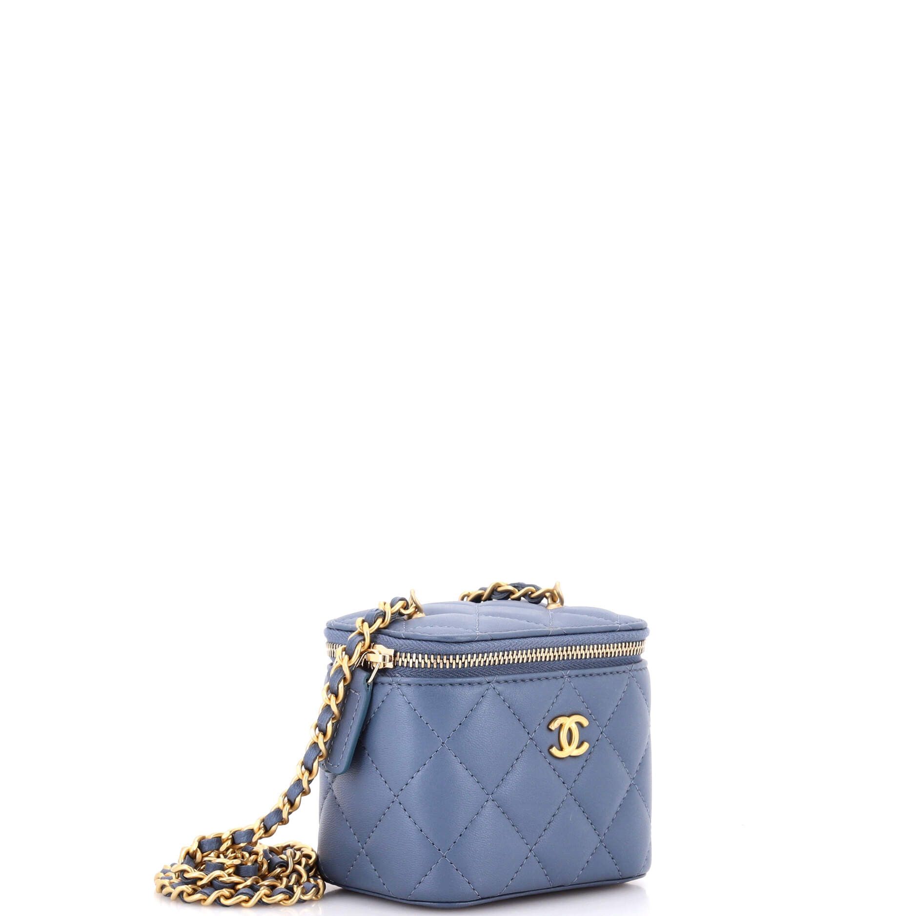 Chanel Pearl Crush Vanity Case with Chain Quilted Lambskin Mini Size ONE SIZE - 1 Thumbnail
