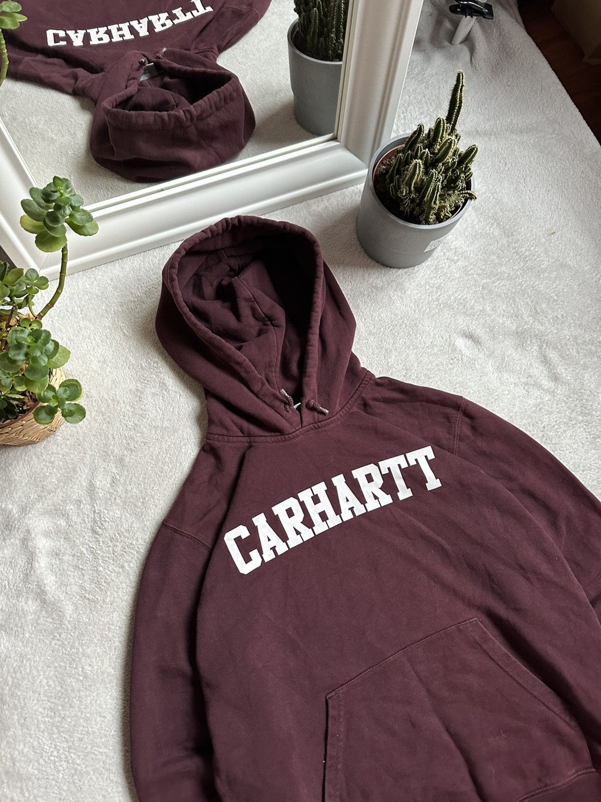 Carhartt Carhartt Vintage Streetwear Big Logo Streetwear Hoodie Size US M / EU 48-50 / 2 - 4 Thumbnail