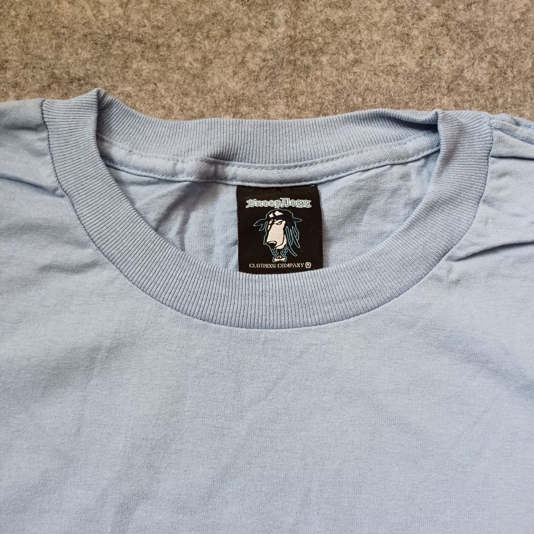 Vintage Snoop Dogg Shirt Mens 3XL Blue Doggy Style Logo Clothing Company Short Sleeve Shirt T-Shirt Logo Hip Hop Retro Men XL? Size US XXL / EU 58 / 5 - 6 Thumbnail