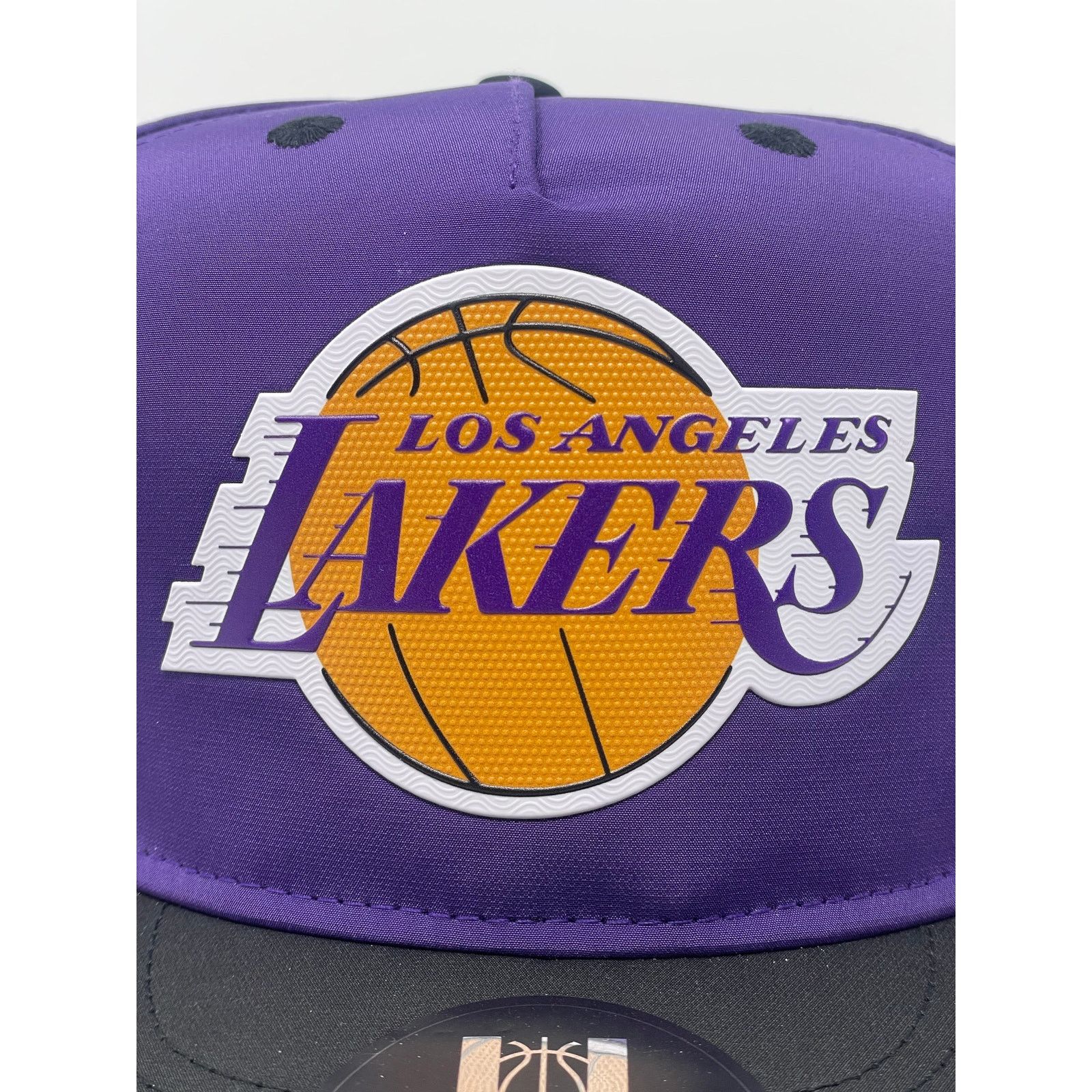 New Era Los Angeles Lakers LA SnapBack Hat Purple Ultra Game Cap NEW Size ONE SIZE - 3 Thumbnail