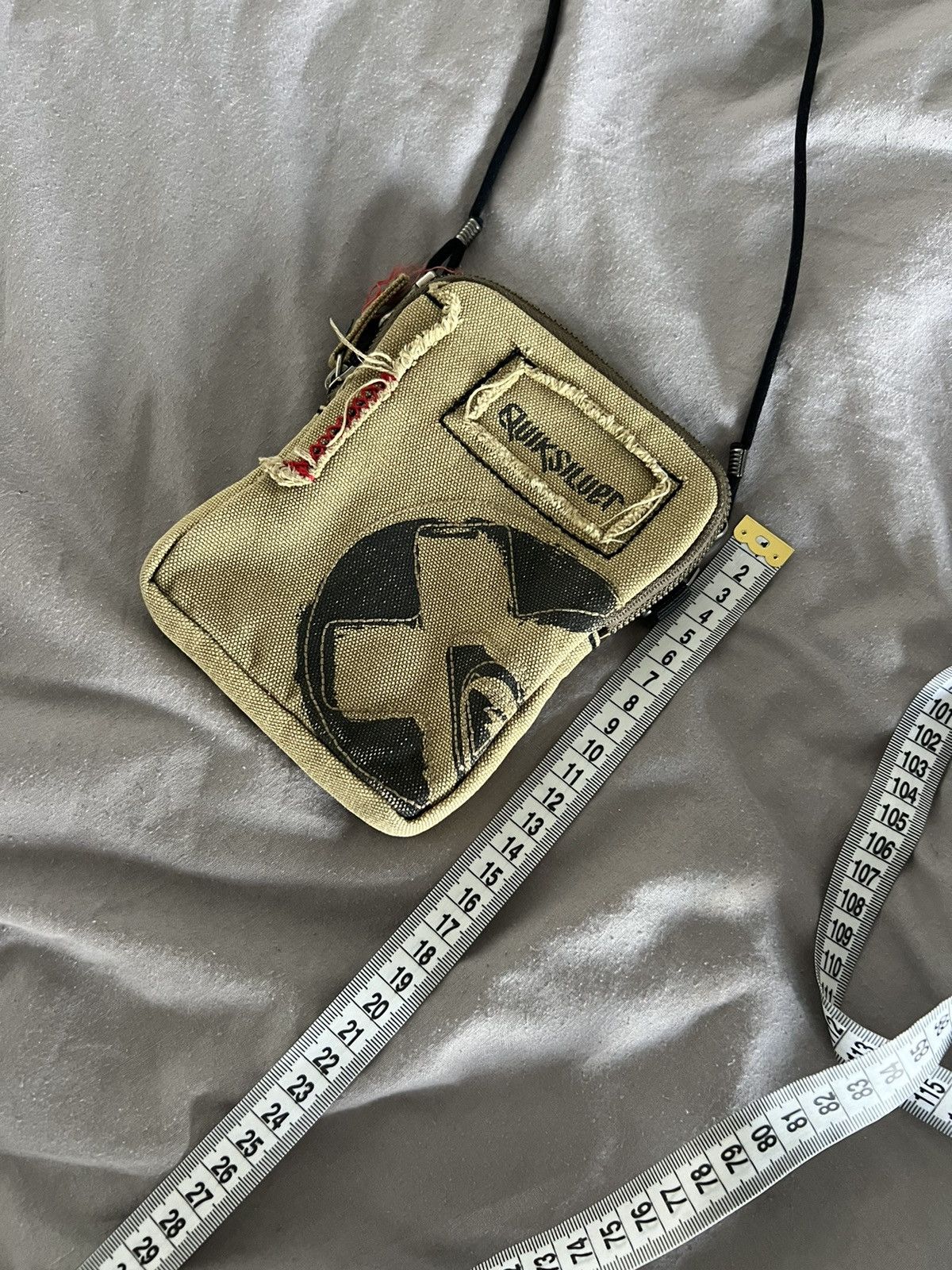 Quiksilver Vintage Quiksilver Camo Messenger Mini Bag Y2K Size ONE SIZE - 14 Thumbnail