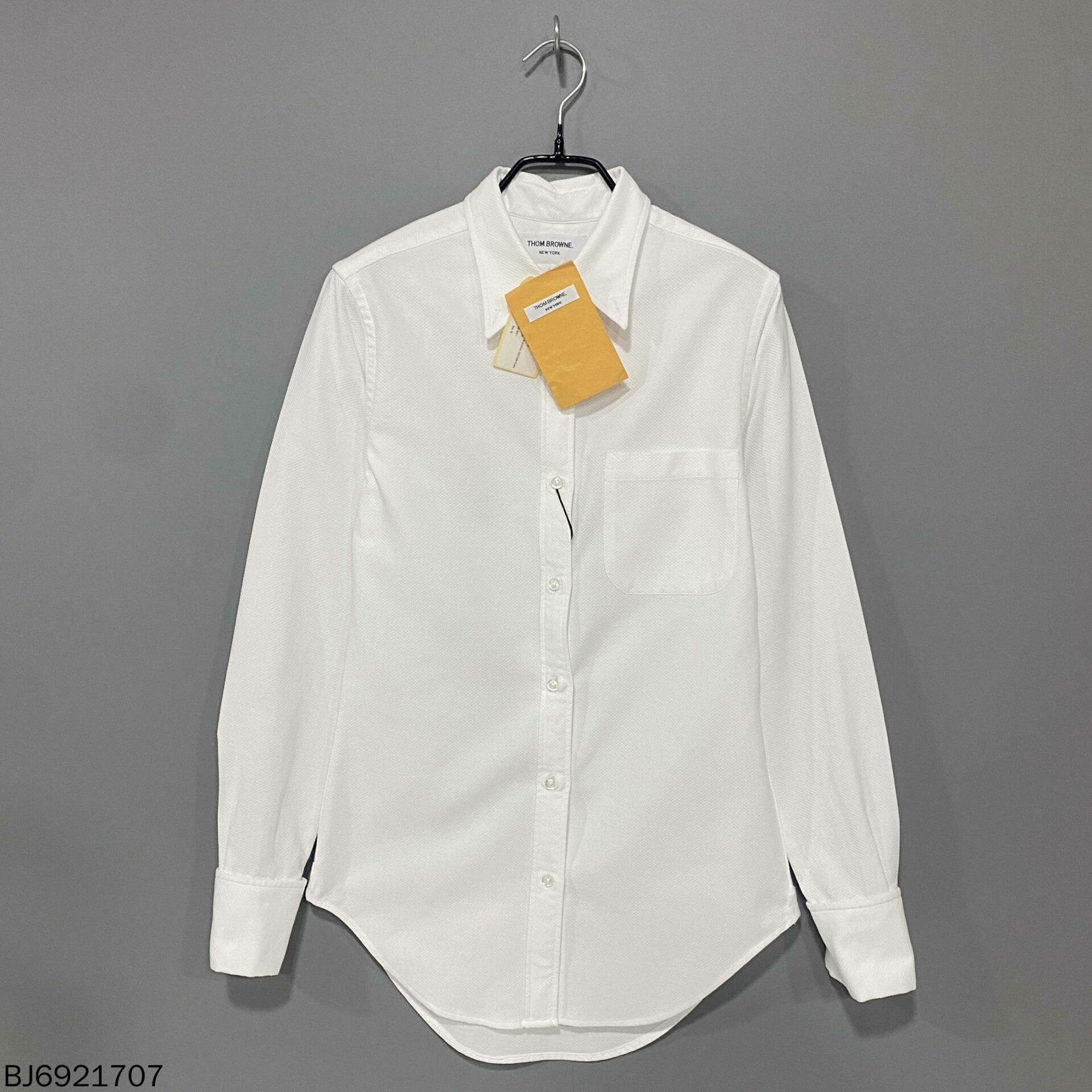 Thom Browne Thom Browne White Base Shirt Size US M / EU 48-50 / 2 - 1 Thumbnail