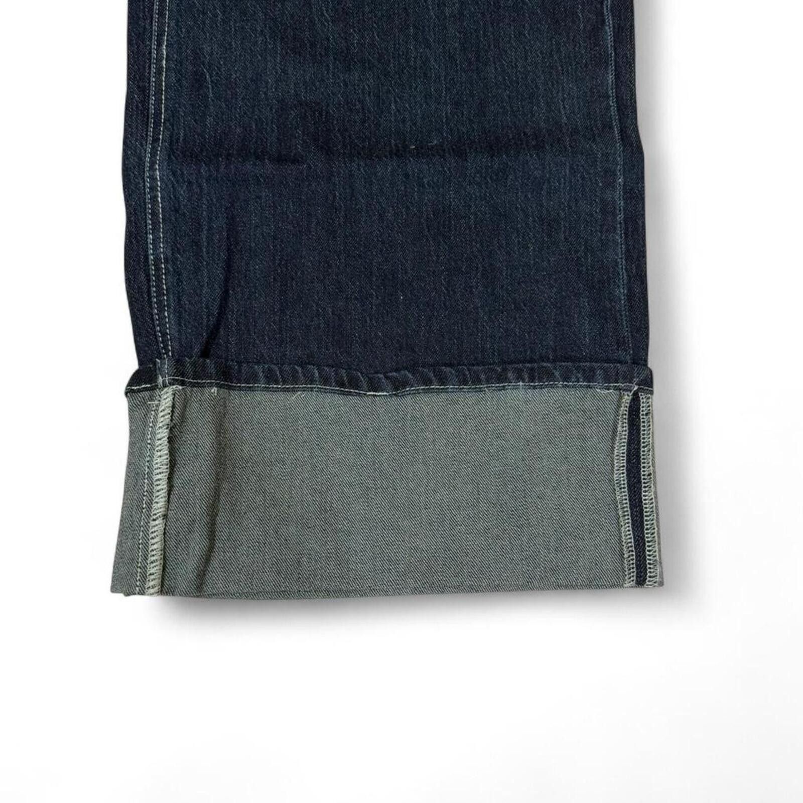 True Religion Dark blue denim jeans with a wide leg fit Size 28" / US 6 / IT 42 - 4 Thumbnail