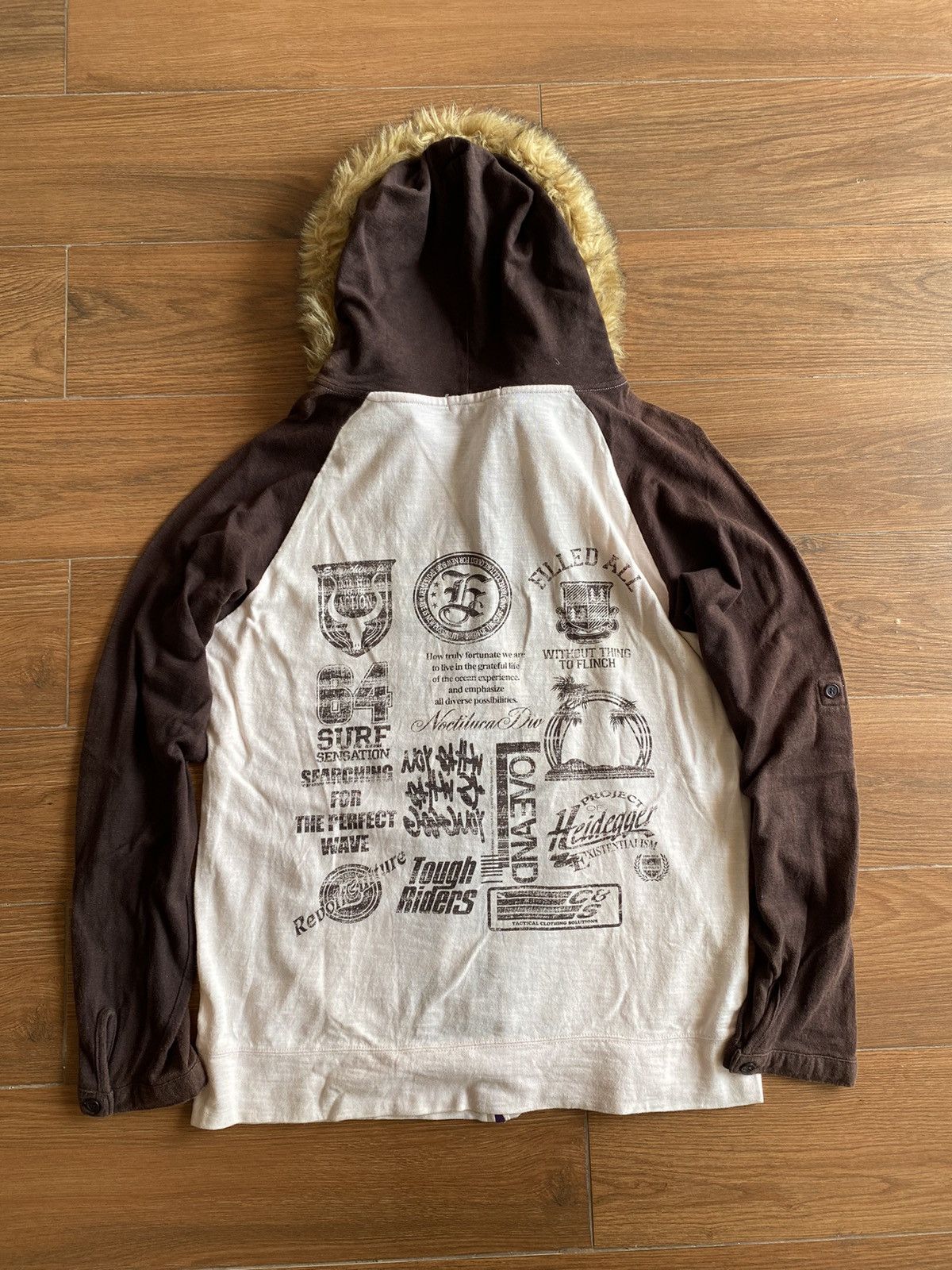 If Six Was Nine Japanese Poem Fur hoodie Zipper Ifsixwasnine Style Size US L / EU 52-54 / 3 - 7 Thumbnail