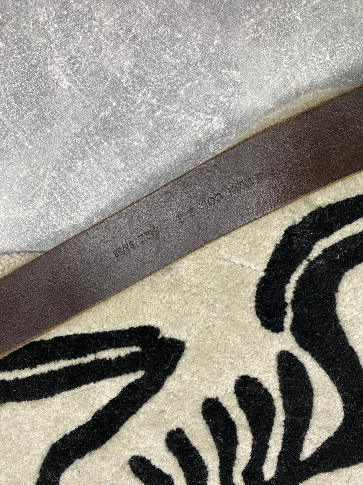 Diesel Vintage Diesel Brow Leather Belt Size ONE SIZE - 7 Thumbnail