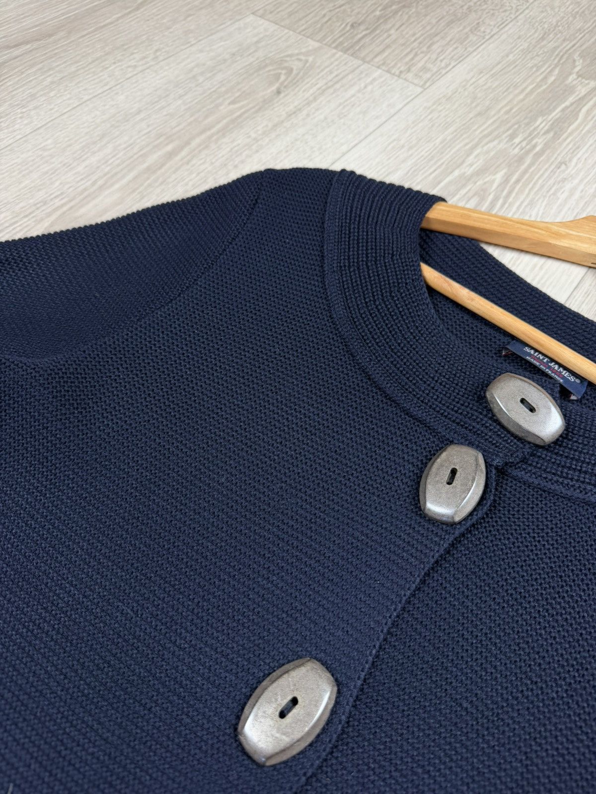 Saint James Saint James Adrets Reedit Wool Blend Cardigan Jumper Size M / US 6-8 / IT 42-44 - 9 Thumbnail
