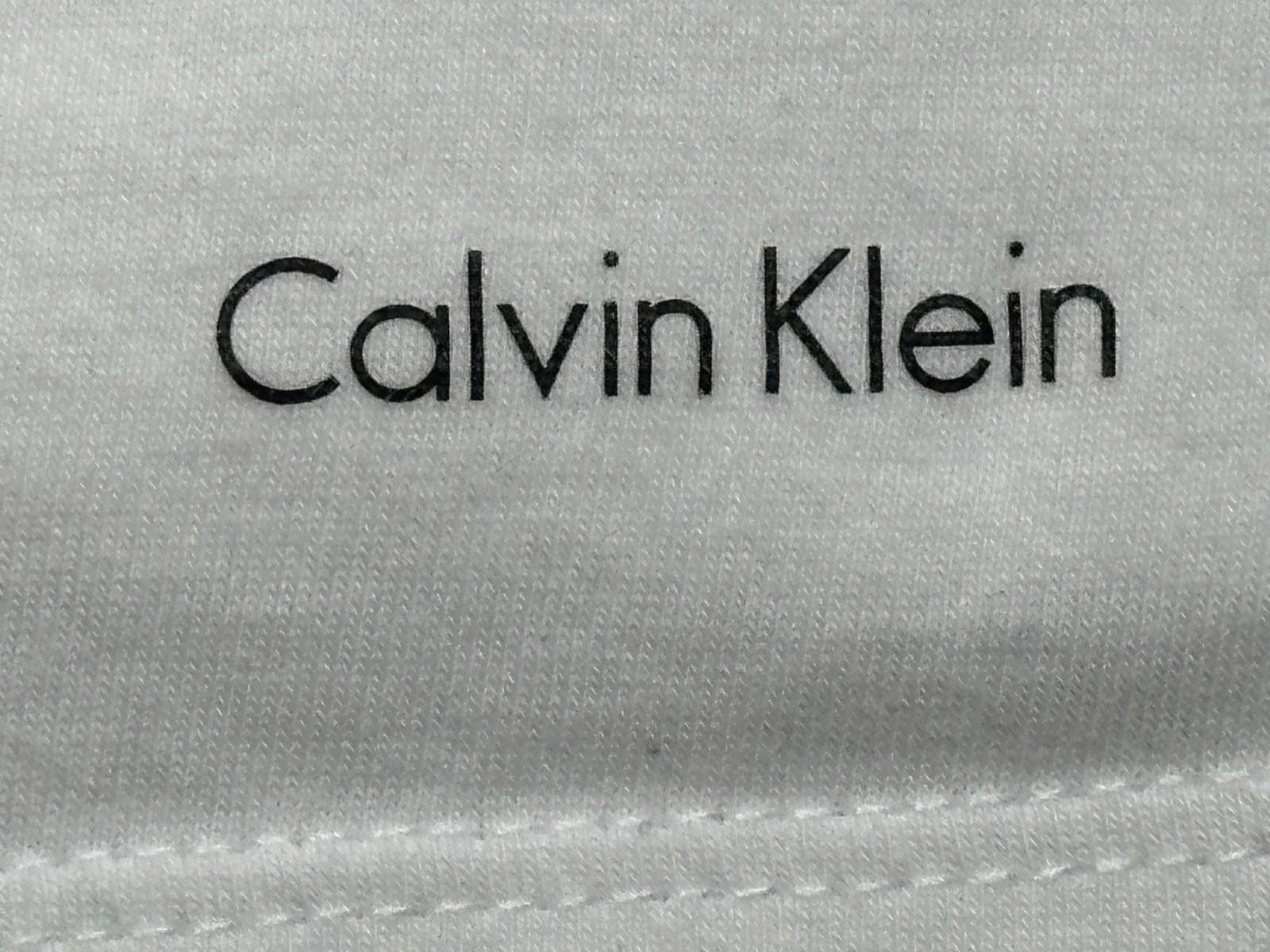 Calvin Klein Calvin Klein V-Neck Pullover T-Shirt White Mens Large Size US L / EU 52-54 / 3 - 6 Thumbnail