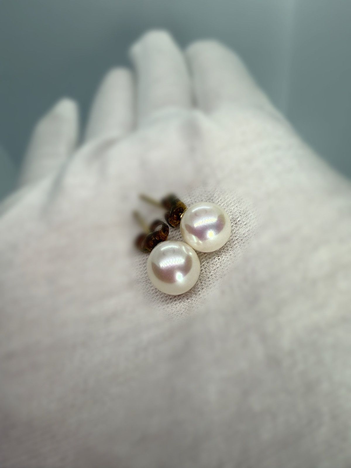 Nordstrom Classic 8mm Akoya White Pearl Stud Earrings -Women’s Jewelry Size ONE SIZE - 3 Thumbnail