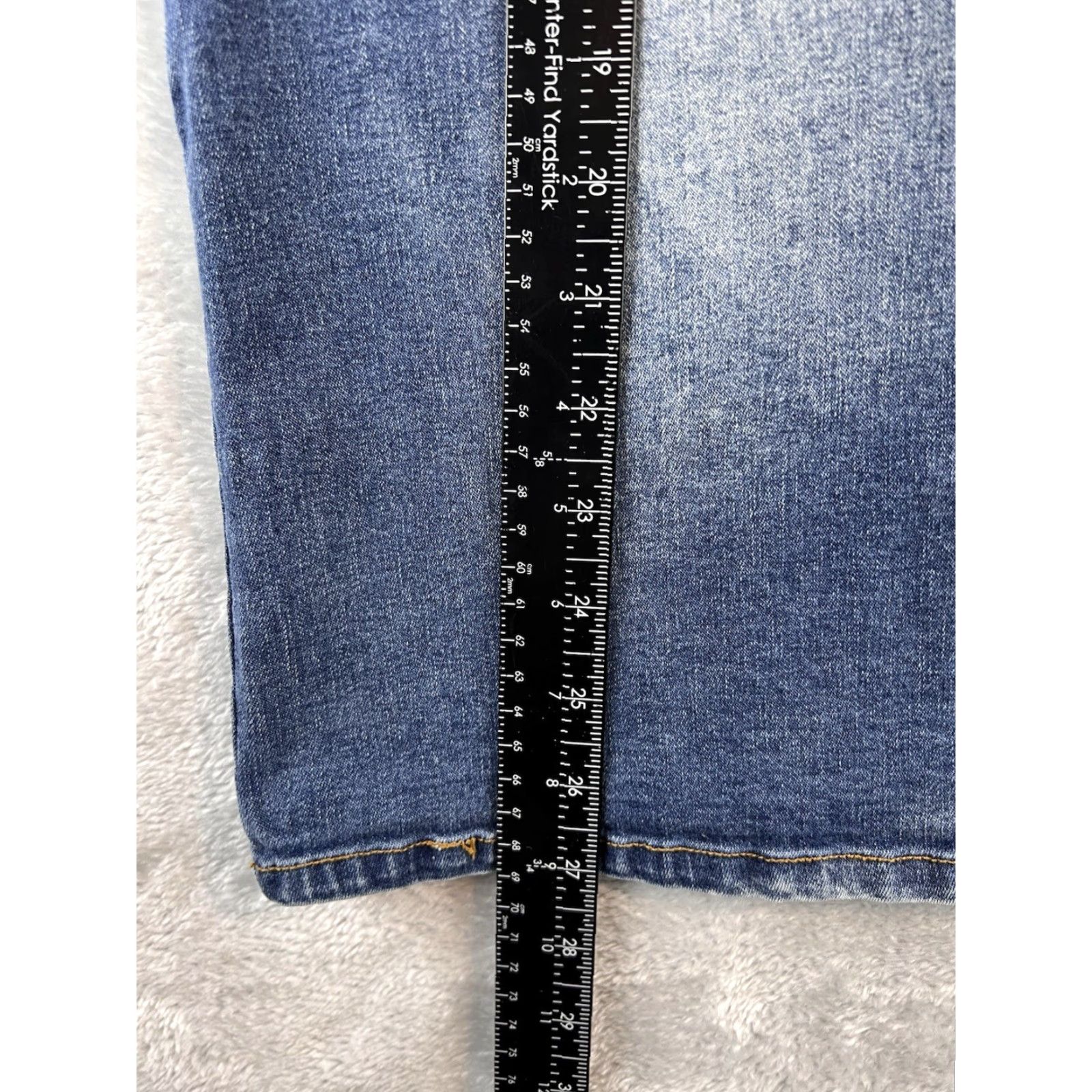 Vintage VINTAGE Me And You Skirt Womens M Blue Boho Midi Pockets Jeans Casual 90s Size 32" / US 10 / IT 46 - 3 Thumbnail