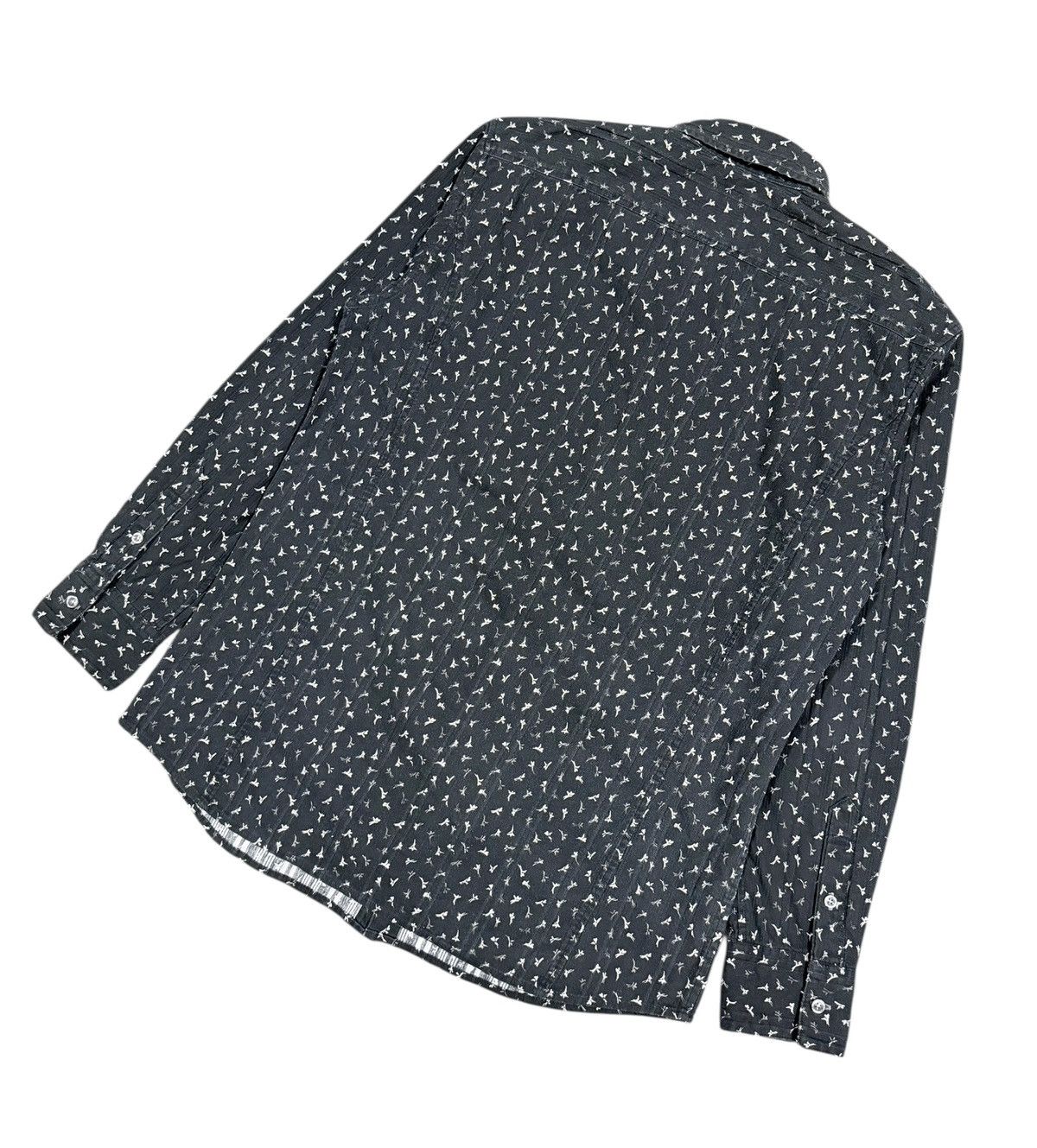 Yohji Yamamoto A.A.R Yohji Yamamoto Printed Shirt Button Ups Designer Size US L / EU 52-54 / 3 - 12 Thumbnail