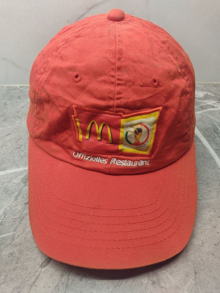 Vintage McDonald's x FIFA Cap Hat Size ONE SIZE - 2 Thumbnail