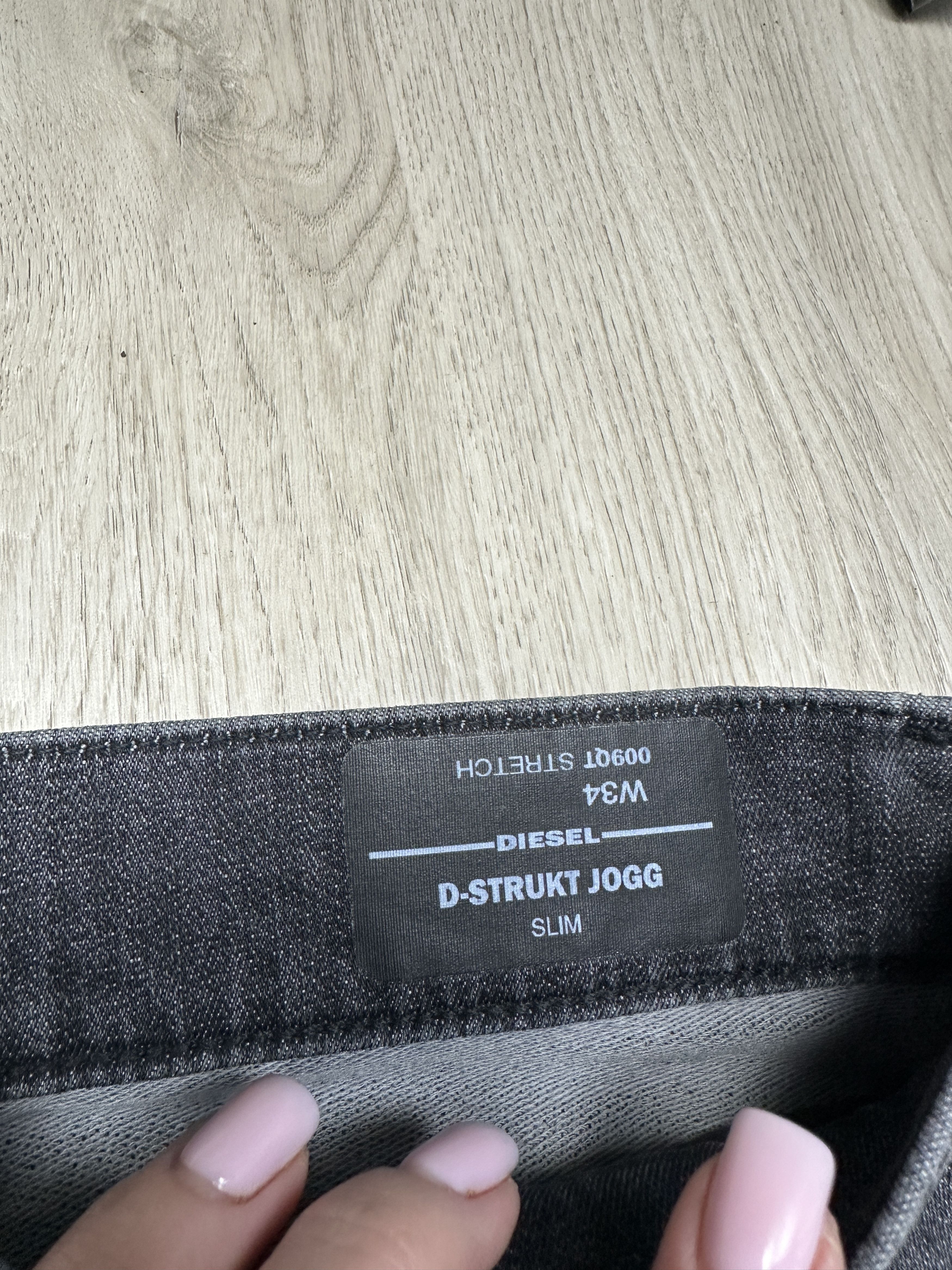 Diesel Diesel D-STRUCT Jogg Mens Denim Pants Jeans Size US 34 / EU 50 - 4 Thumbnail